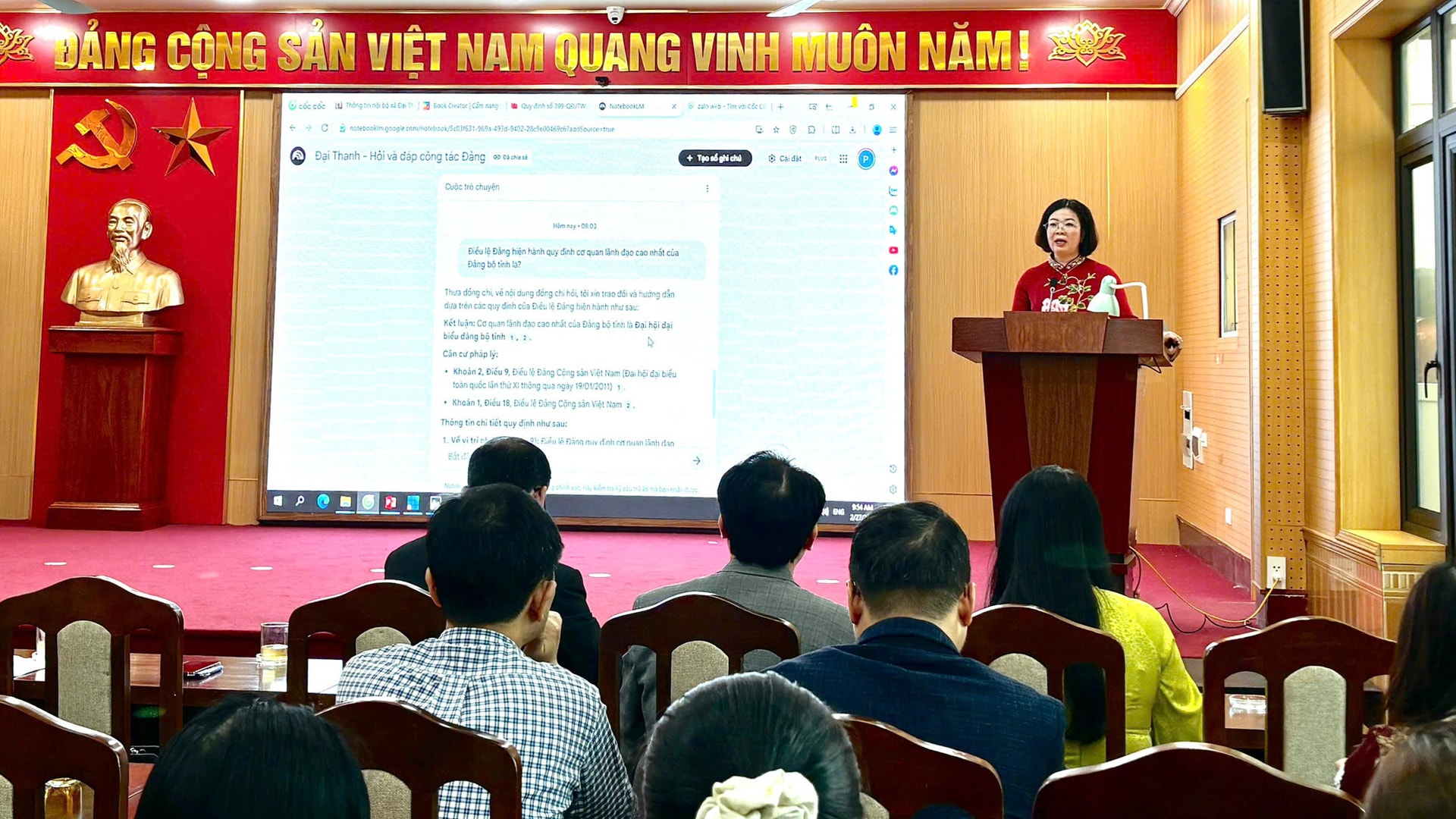 Xã Đại Thanh ra mắt các sản phẩm số trong công tác Đảng- Ảnh 2.