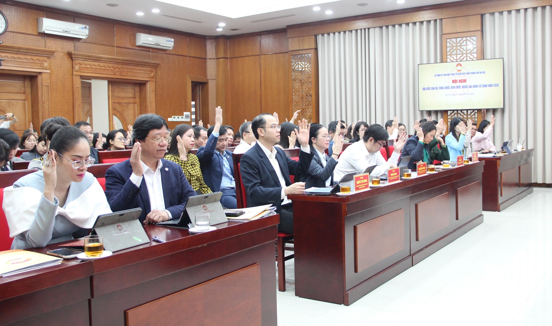 MTTQ Thành phố phát huy đoàn kết, kỷ cương, quyết tâm đổi mới trong năm 2026- Ảnh 2.