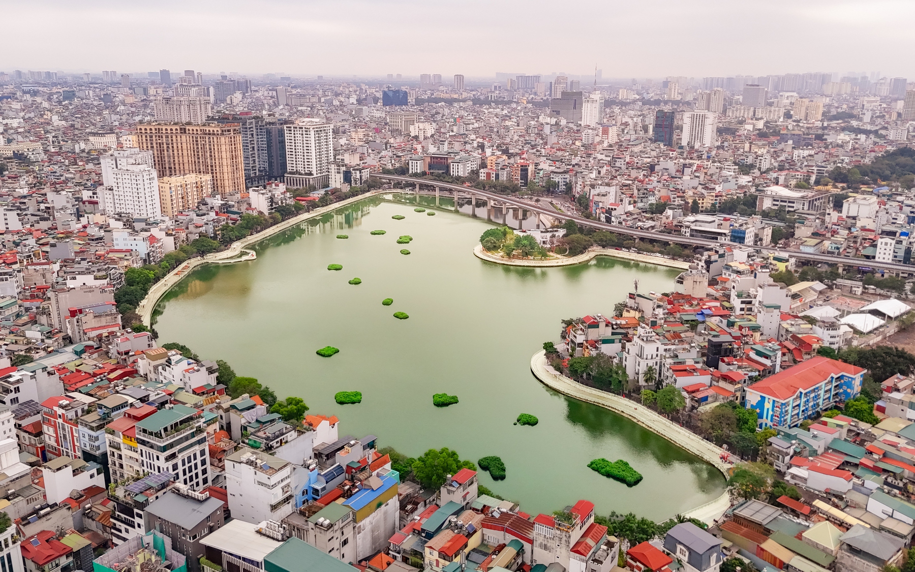 Hồ Đống Đa: Không gian công cộng mới cho người dân vui xuân, đón Tết Bính Ngọ