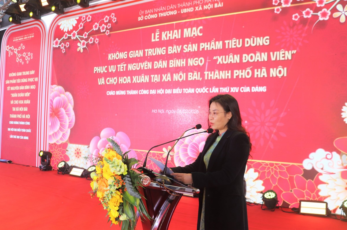 “Xuân Đoàn Viên” - điểm hẹn mua sắm Tết gắn kết cung cầu tại xã Nội Bài- Ảnh 4.