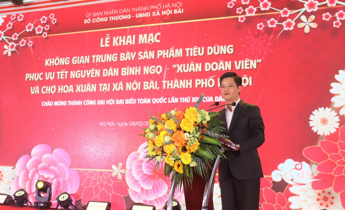 “Xuân Đoàn Viên” - điểm hẹn mua sắm Tết gắn kết cung cầu tại xã Nội Bài- Ảnh 2.