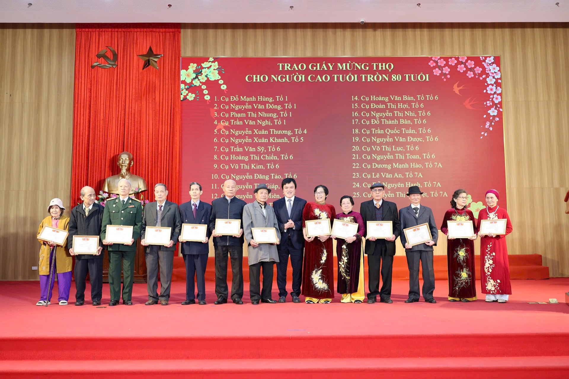 Phường Yên Sở: Chúc thọ người cao tuổi dịp Xuân Bính Ngọ- Ảnh 2.