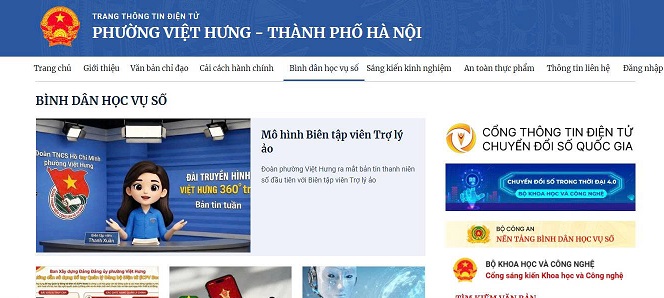 Phường Việt Hưng: Những kết quả nổi bật trong công tác cải cách hành chính và chuyển đổi số năm 2025- Ảnh 2.