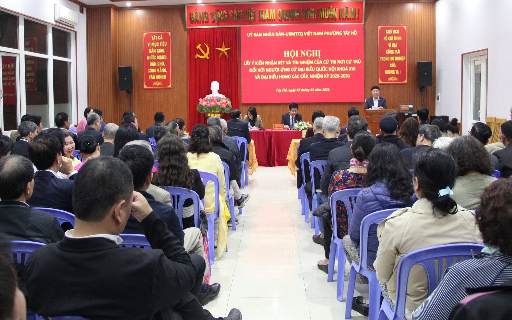 Hội nghị được tổ chức đúng quy trình, bảo đảm dân chủ, công khai, thực chất, theo quy định của Luật Bầu cử đại biểu Quốc hội và đại biểu Hội đồng nhân dân.