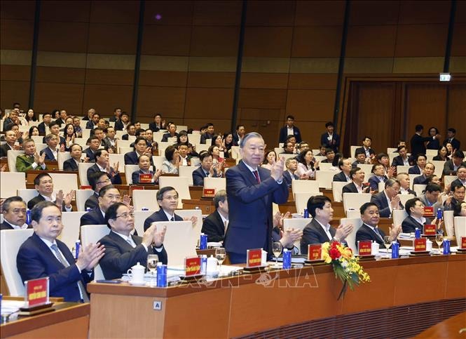 Hơn 1,93 triệu cán bộ, đảng viên tham dự Hội nghị quán triệt, triển khai thực hiện Nghị quyết Đại hội XIV của Đảng- Ảnh 1.