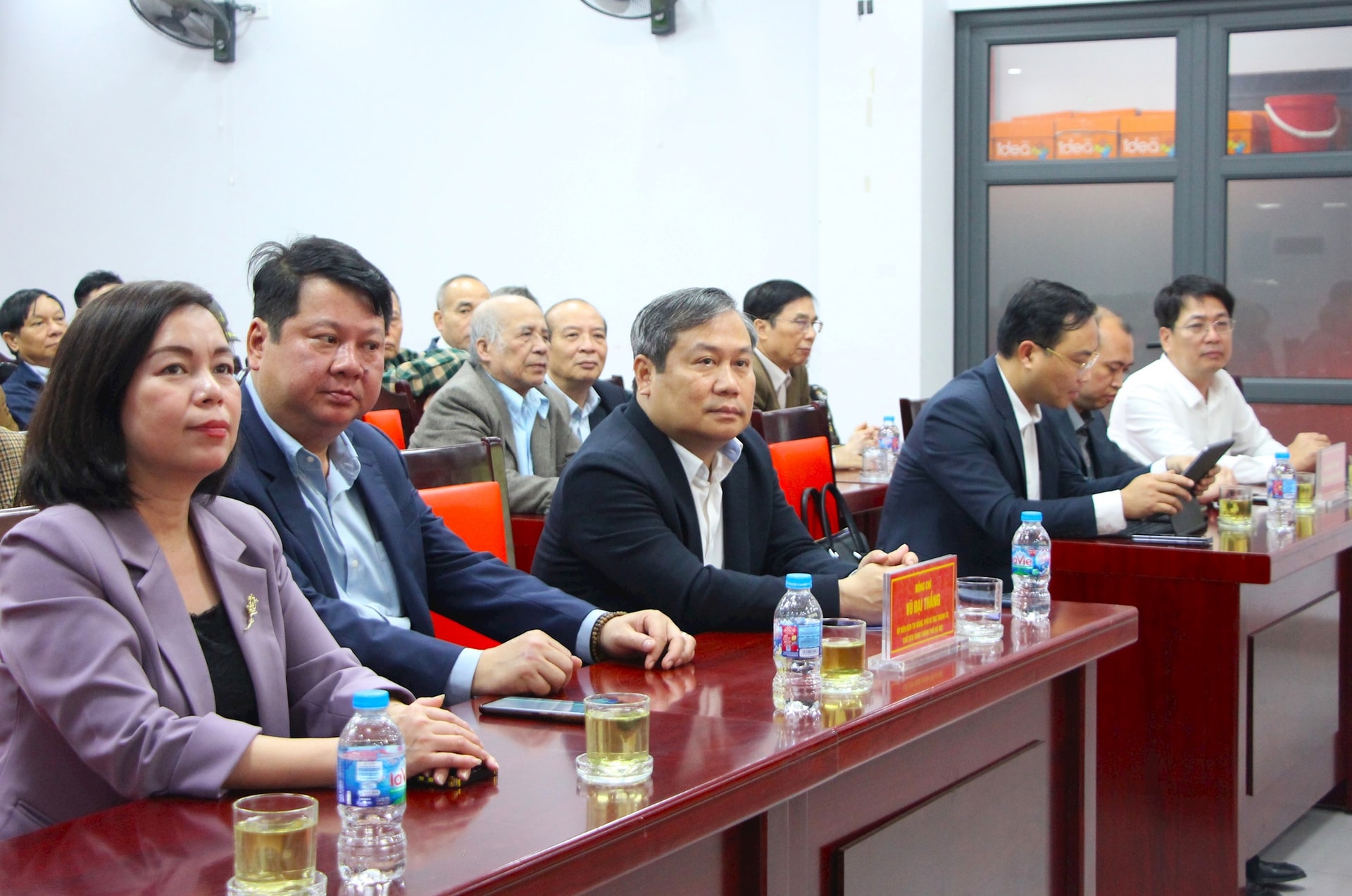 100% cử tri nơi cư trú nhất trí giới thiệu đồng chí Vũ Đại Thắng ứng cử đại biểu HĐND Thành phố- Ảnh 1.