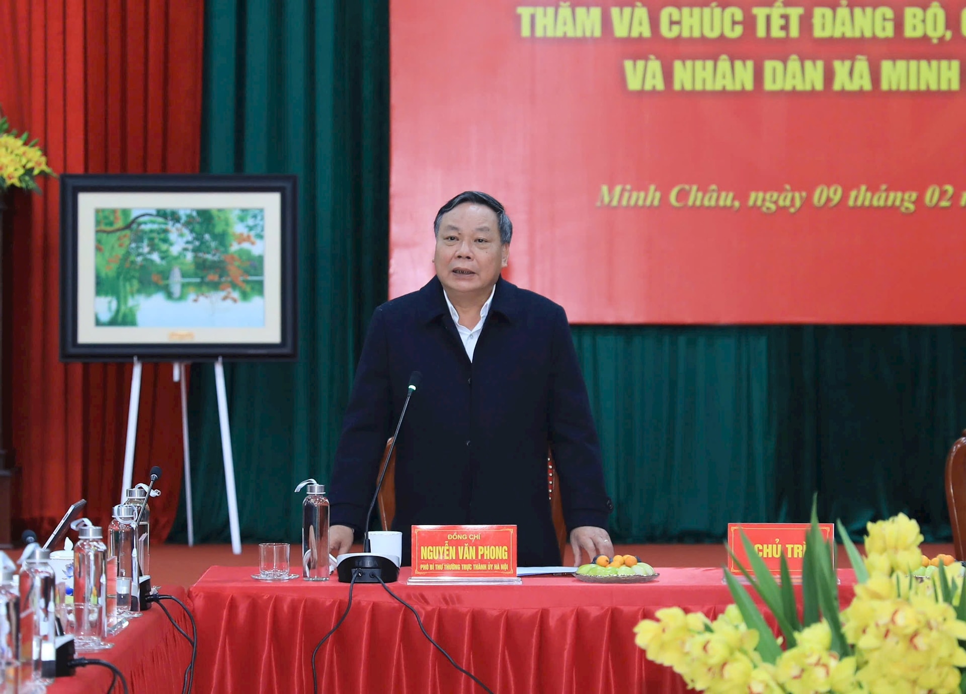 Chung sức, đồng lòng phát triển xã Minh Châu ngày càng giàu đẹp, nhân dân ấm no, hạnh phúc- Ảnh 3.