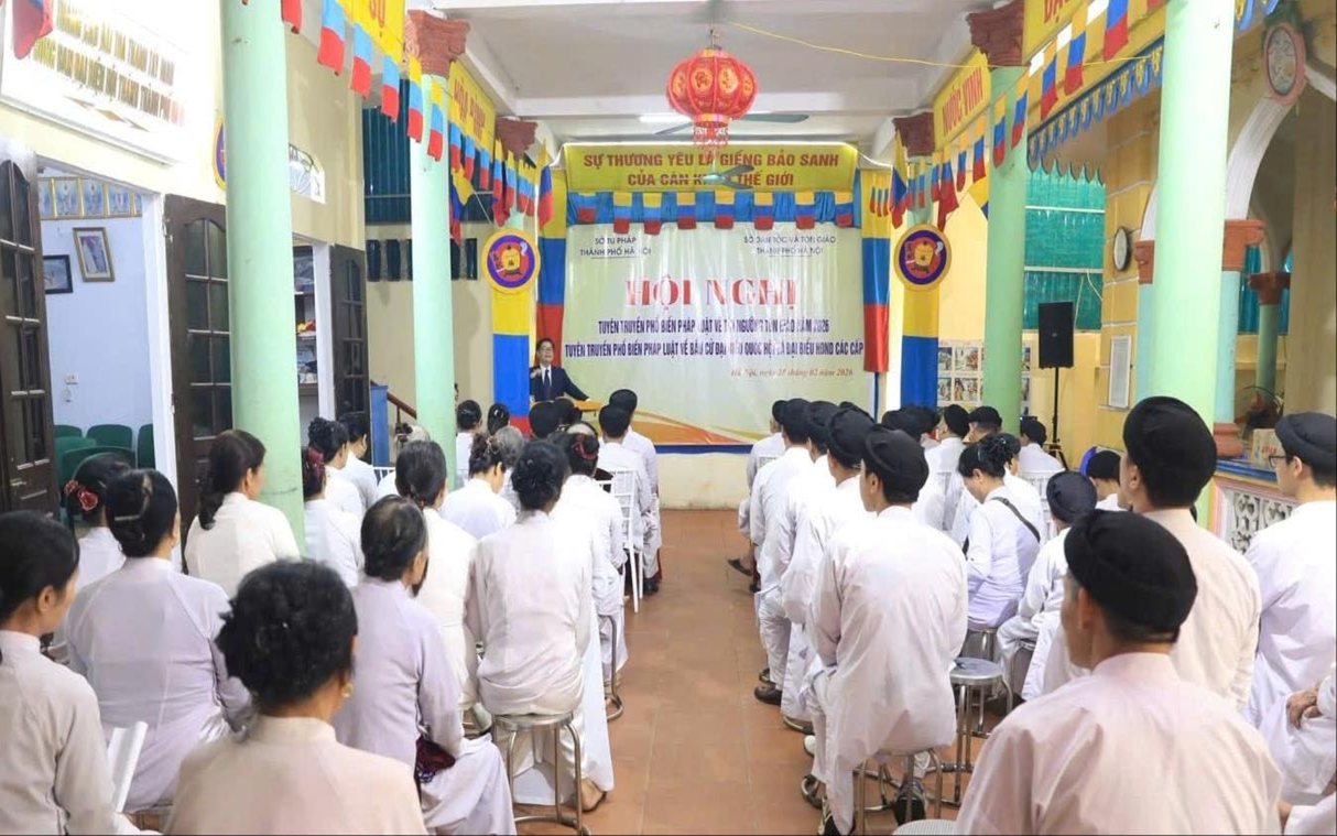 Thông qua Hội nghị tuyên truyền thiết thực này, đội ngũ chức sắc, chức việc không chỉ nắm vững những quy định về bầu cử, mà còn trở thành những tuyên truyền viên tích cực trong cộng đồng.