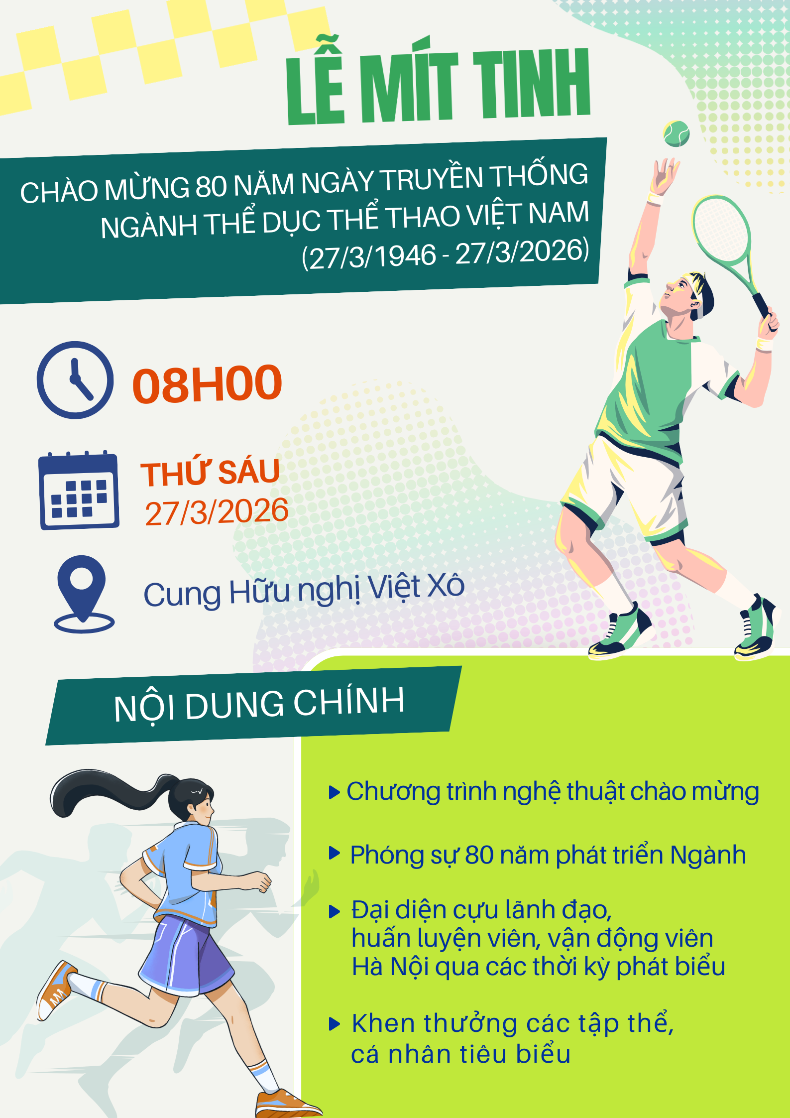 Hà Nội tổ chức Ngày chạy Olympic và các hoạt động chào mừng 80 năm Ngày truyền thống Ngành Thể dục thể thao Việt Nam- Ảnh 4.