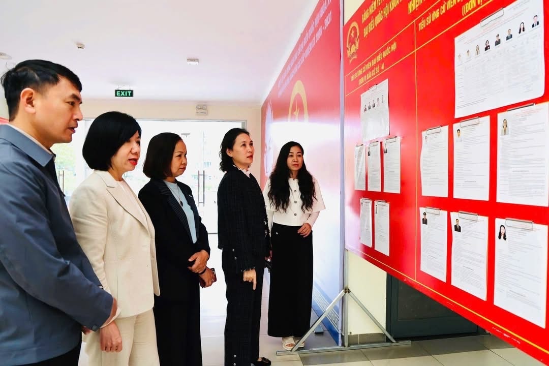 Mặt trận phường Dương Nội triển khai xây dựng bản đồ số phục vụ công tác bầu cử- Ảnh 1.