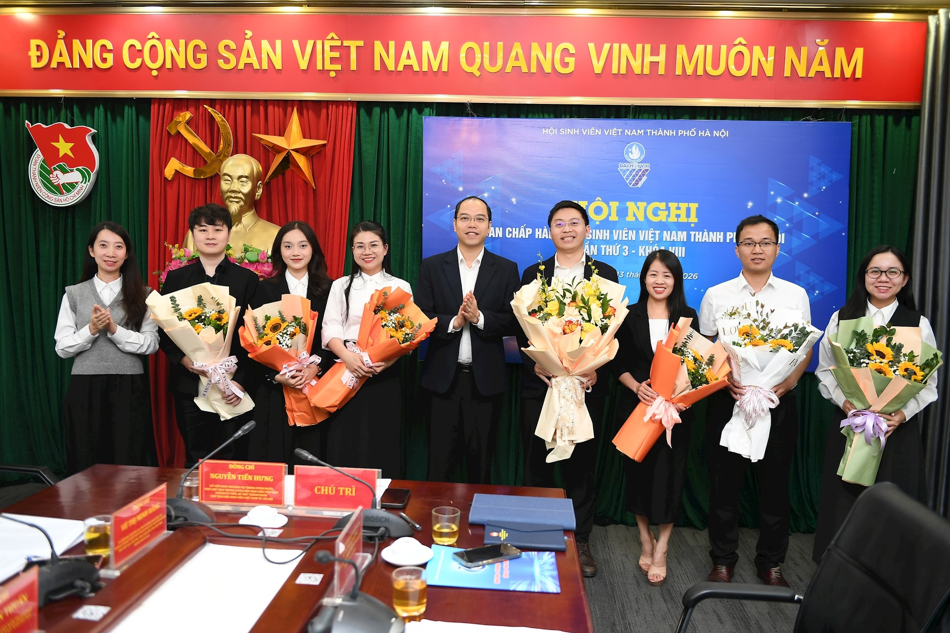 Đồng chí Phạm Tấn Phát được bầu làm Phó Chủ tịch Hội Sinh viên thành phố Hà Nội- Ảnh 2.