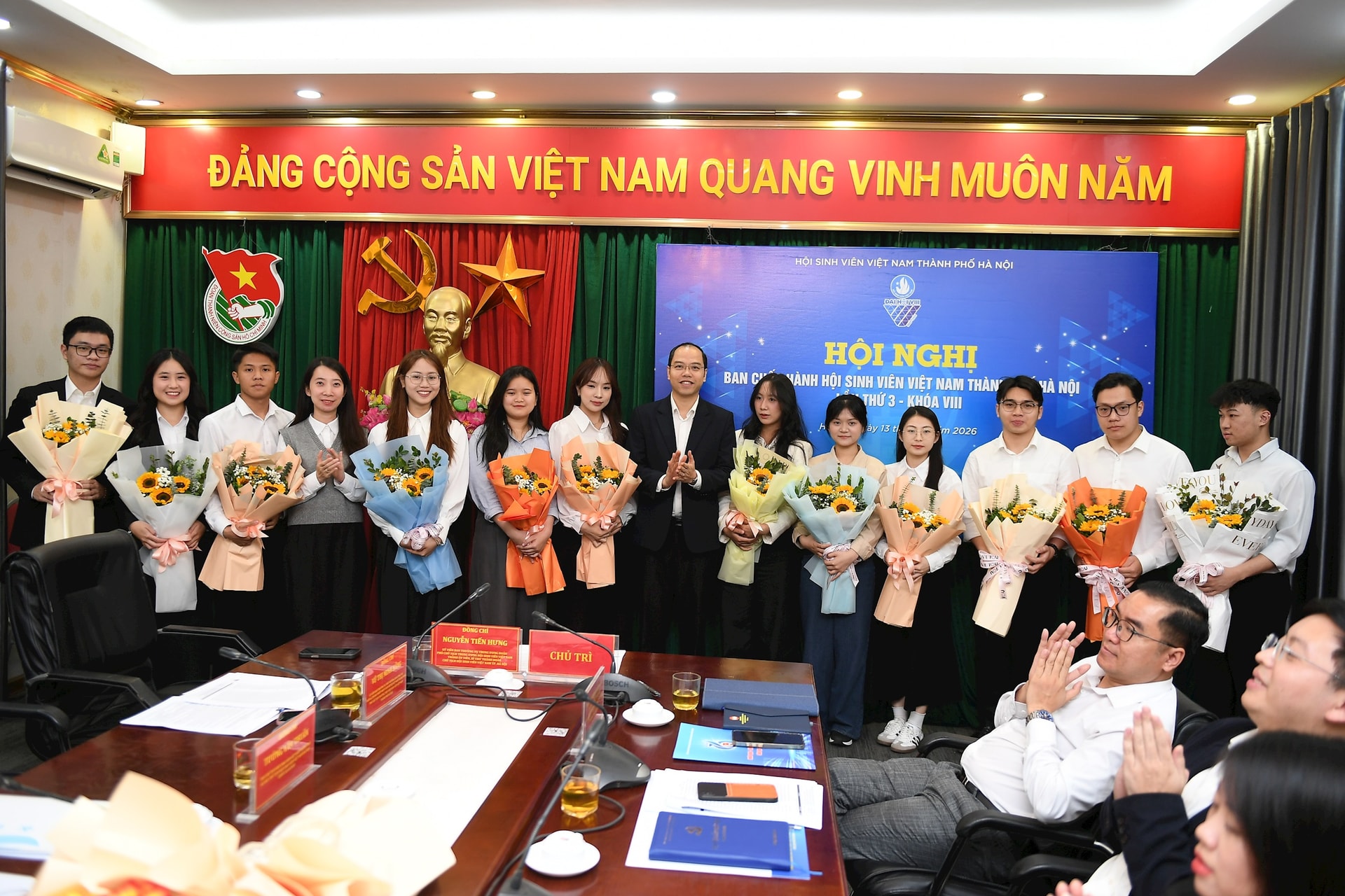 Đồng chí Phạm Tấn Phát được bầu làm Phó Chủ tịch Hội Sinh viên thành phố Hà Nội- Ảnh 3.