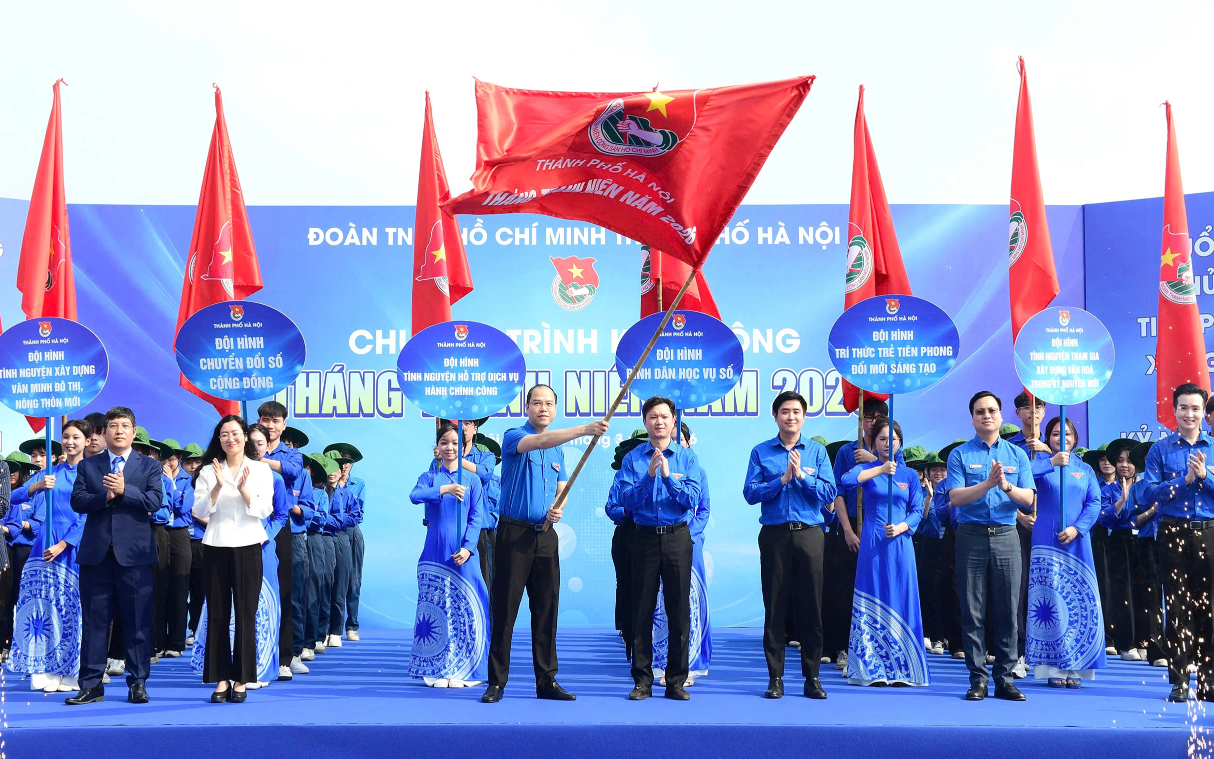 Tuổi trẻ Hà Nội ra quân Tháng Thanh niên 2026, tập trung chuyển đổi số và 5 