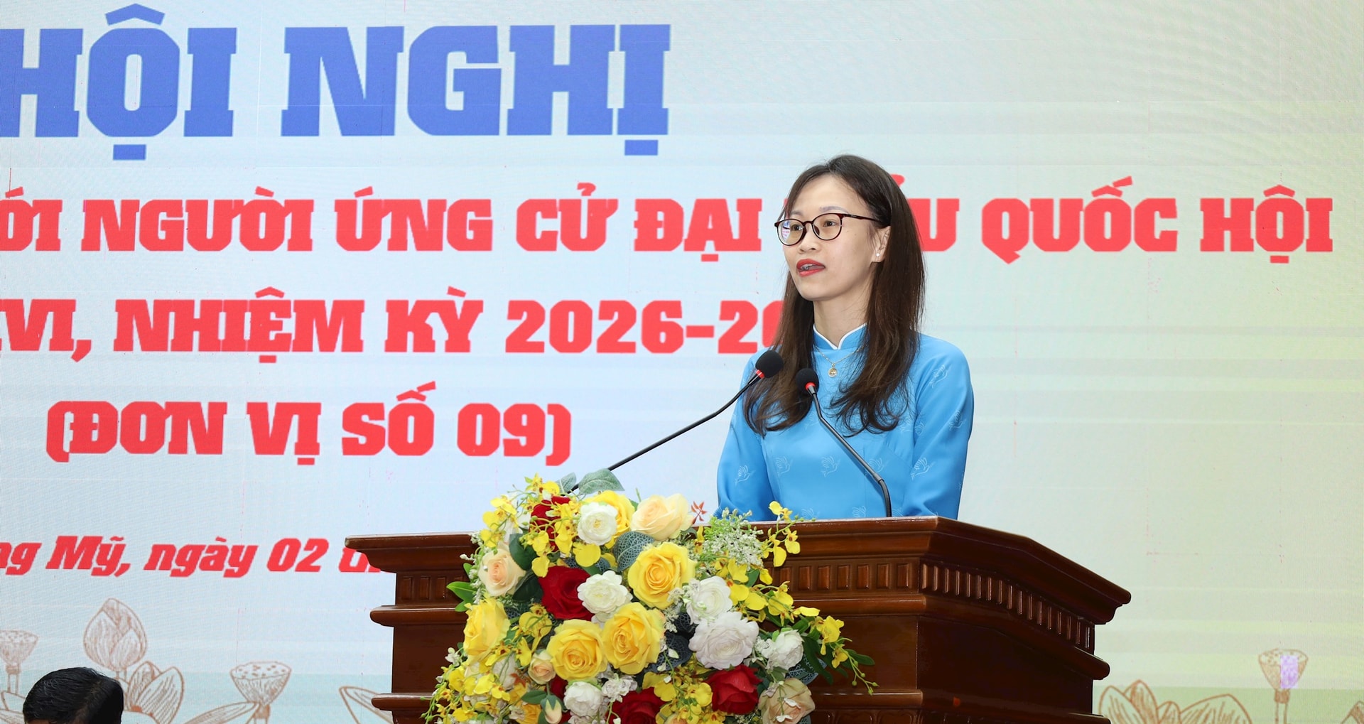 Ứng cử viên đại biểu Quốc hội tiếp xúc cử tri đơn vị bầu cử số 9- Ảnh 2.