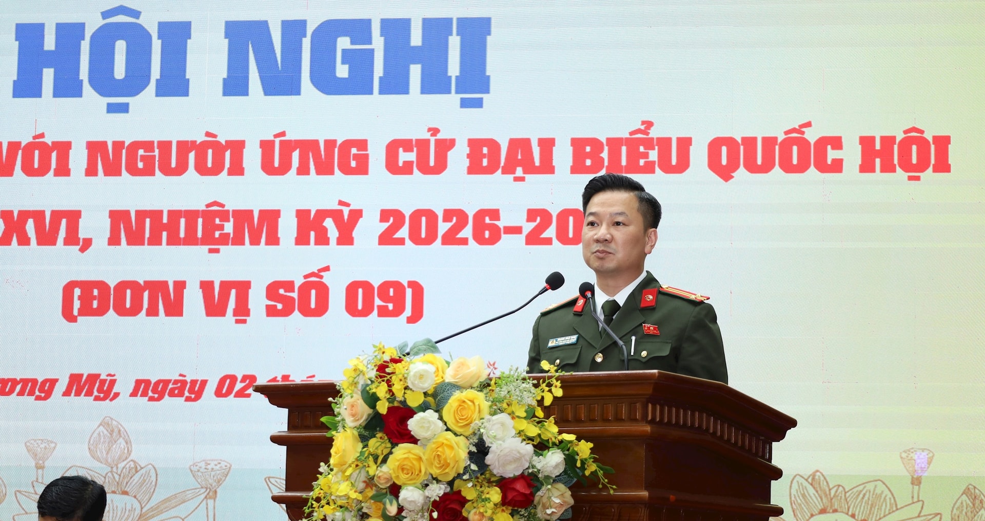 Ứng cử viên đại biểu Quốc hội tiếp xúc cử tri đơn vị bầu cử số 9- Ảnh 3.