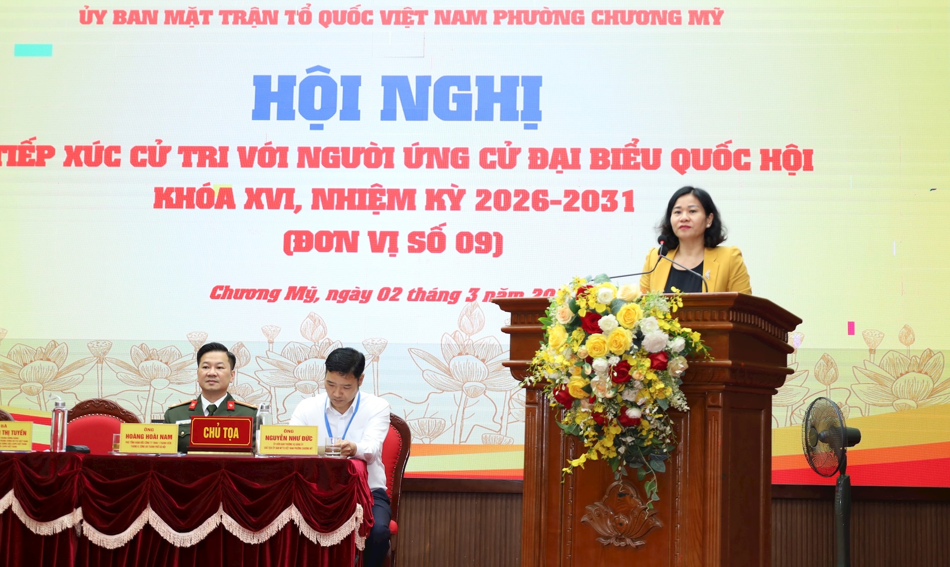 Ứng cử viên đại biểu Quốc hội tiếp xúc cử tri đơn vị bầu cử số 9- Ảnh 6.