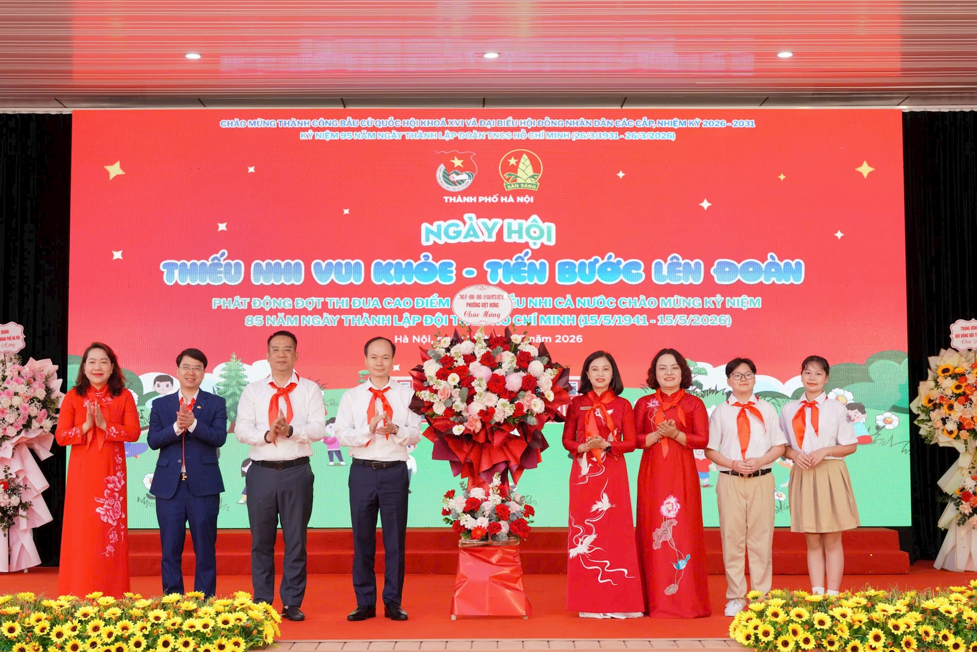 Sôi nổi Ngày hội “Thiếu nhi vui khỏe - Tiến bước lên Đoàn”- Ảnh 3.