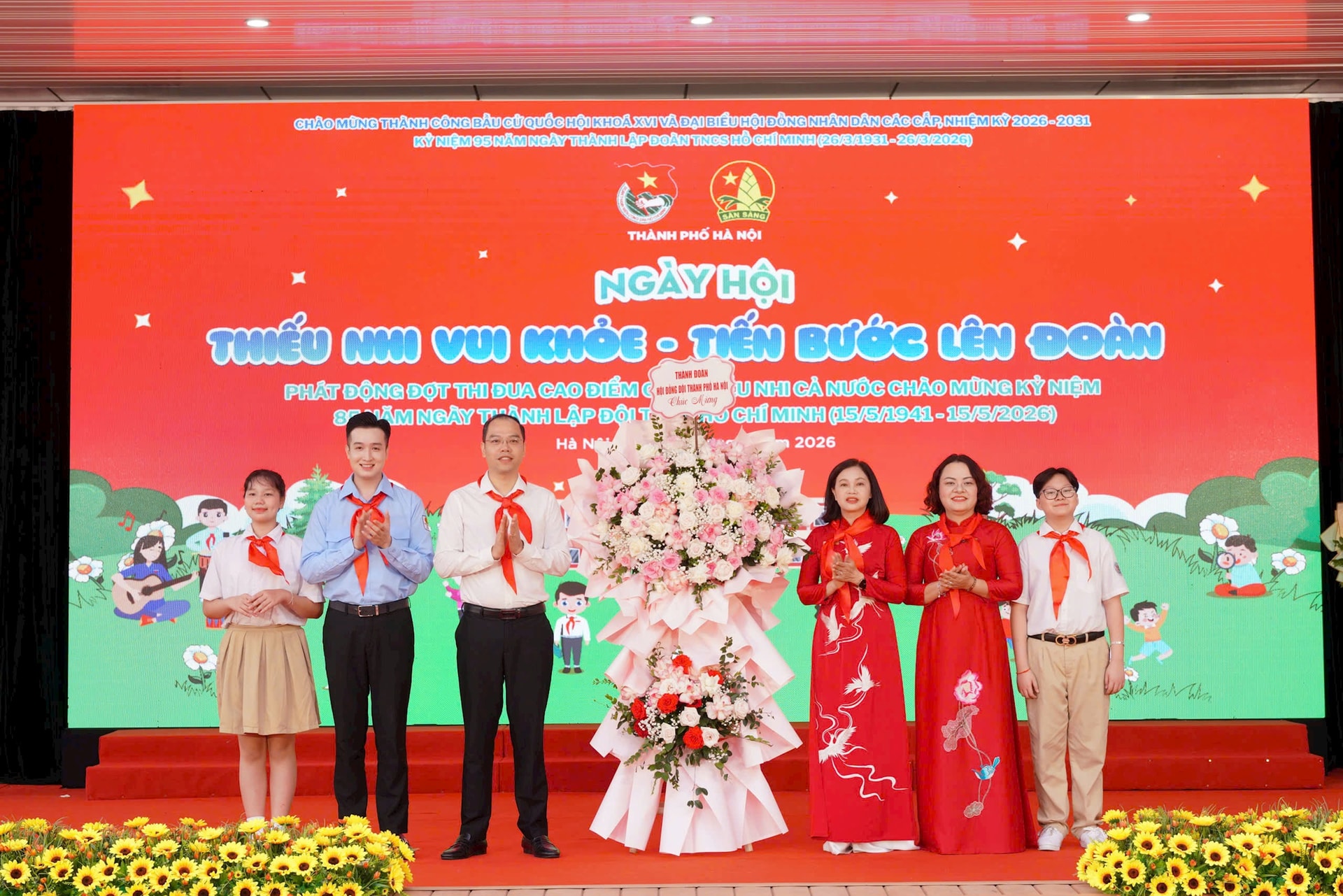 Sôi nổi Ngày hội “Thiếu nhi vui khỏe - Tiến bước lên Đoàn”- Ảnh 2.