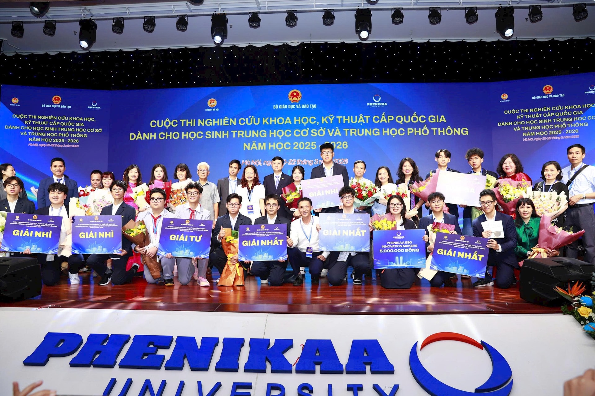 Hà Nội dẫn đầu với 11 dự án đoạt giải Cuộc thi nghiên cứu khoa học, kỹ thuật cấp quốc gia- Ảnh 3.