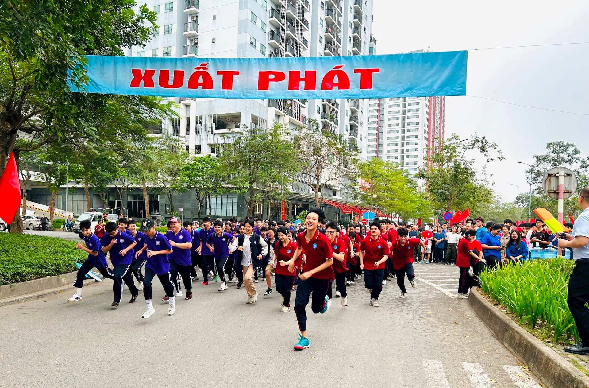 Phường Hoàng Mai khai mạc Ngày chạy Olympic và Giải chạy Hànộimới - Vì hòa bình- Ảnh 3.