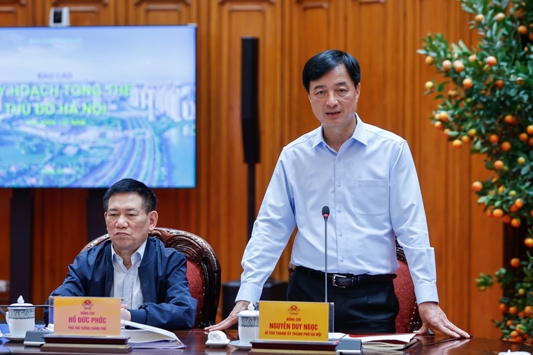 Thường trực Chính phủ cho ý kiến về Quy hoạch tổng thể Thủ đô Hà Nội- Ảnh 3.