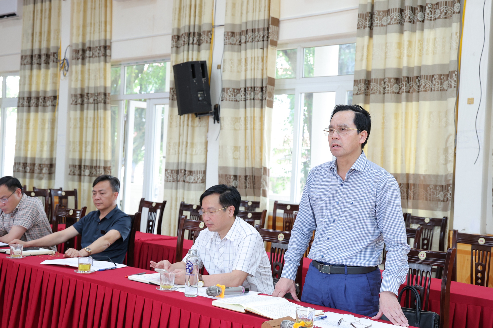 Xã Phú Nghĩa kiểm điểm tiến độ giải phóng mặt bằng Dự án Cải tạo, nâng cấp Quốc lộ 6 đoạn Ba La - Xuân Mai- Ảnh 9.