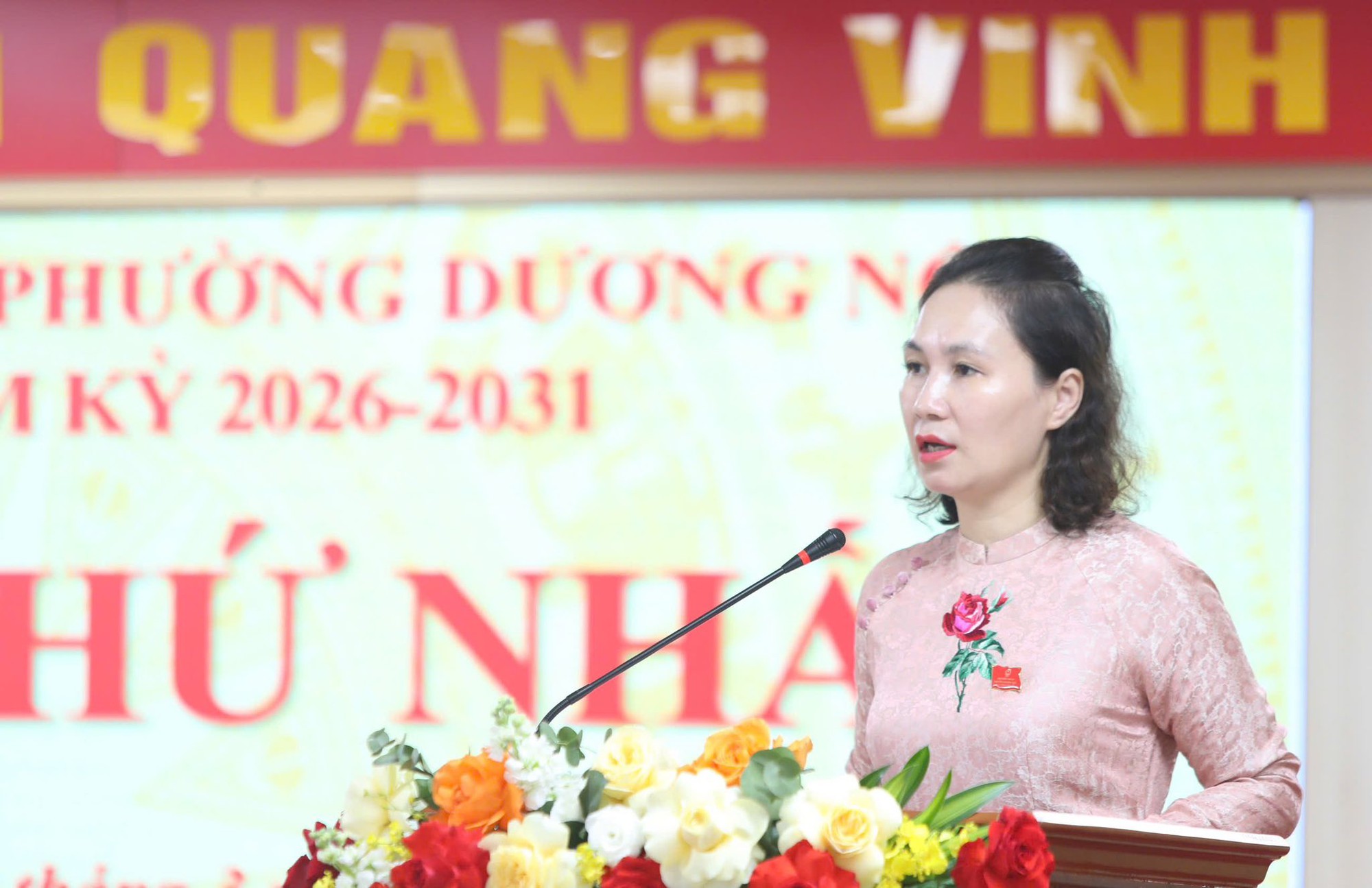 HĐND phường Dương Nội bầu các chức danh chủ chốt nhiệm kỳ 2026-2031- Ảnh 1.