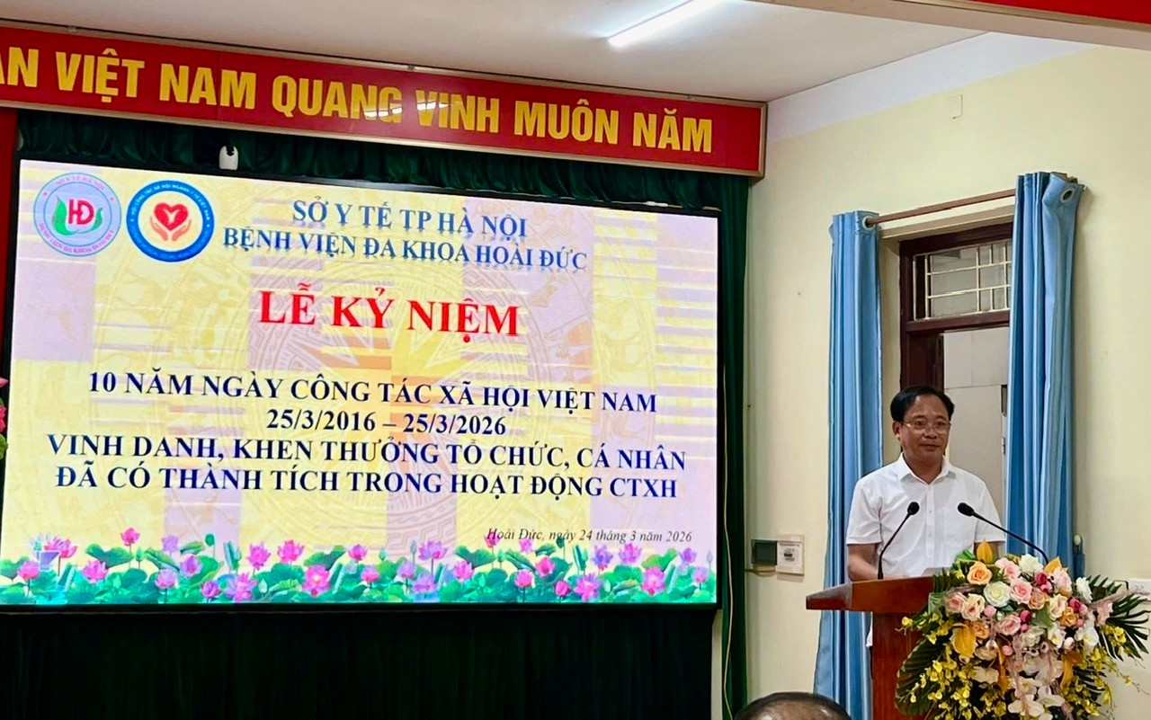 Đẩy mạnh chuyển đổi số trong công tác xã hội tại Bệnh viện Đa khoa Hoài Đức: Dấu ấn 10 năm phát triển- Ảnh 2.