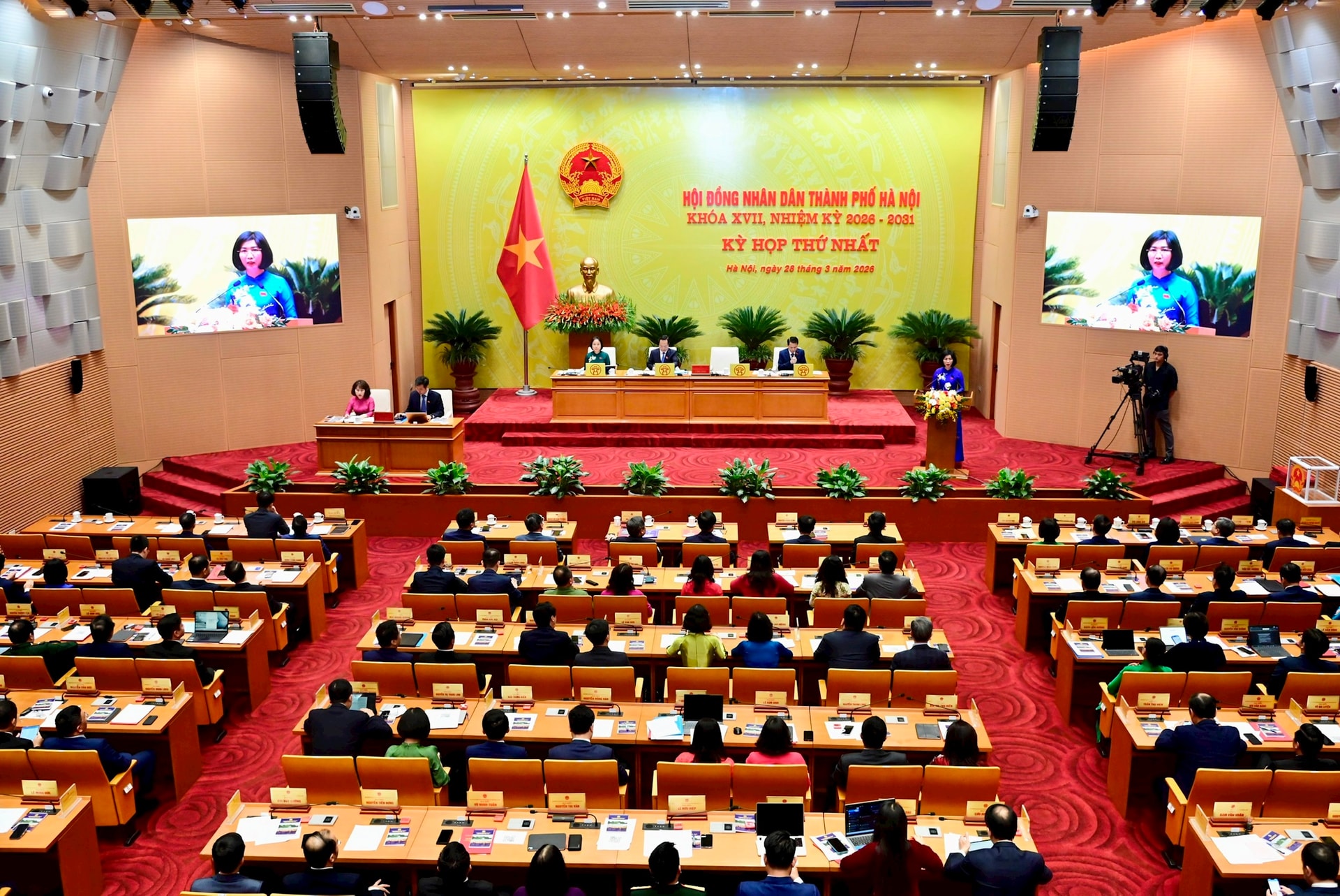 Khai mạc kỳ họp thứ nhất HĐND thành phố Hà Nội khóa XVII, nhiệm kỳ 2026-2031- Ảnh 4.