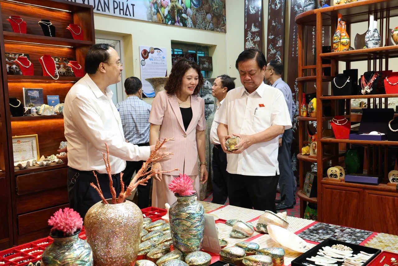 Phó Chủ tịch Quốc hội Lê Minh Hoan thăm, làm việc tại xã Chuyên Mỹ- Ảnh 2.