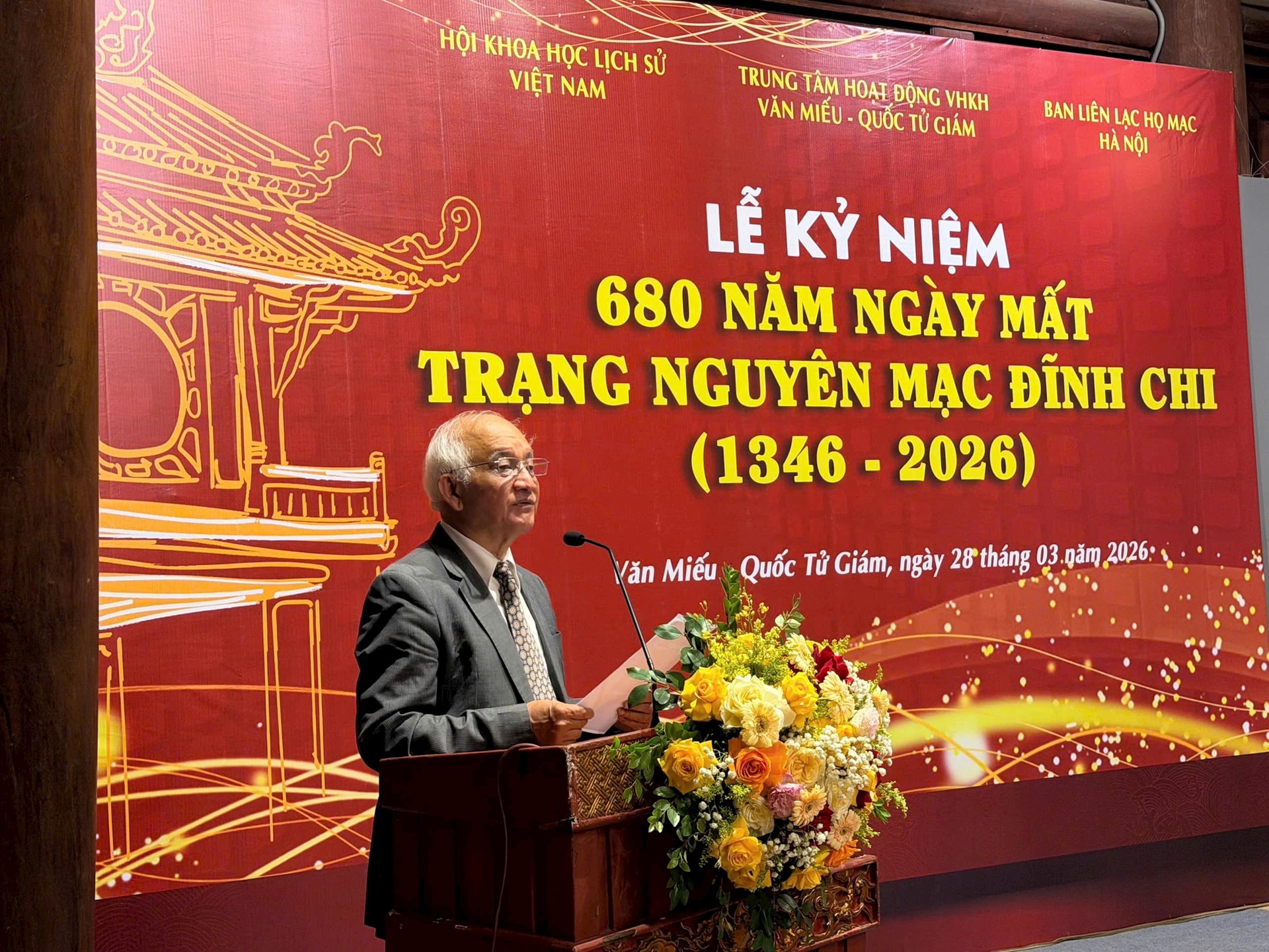 Hà Nội: Kỷ niệm 680 năm ngày mất Trạng nguyên Mạc Đĩnh Chi- Ảnh 3.