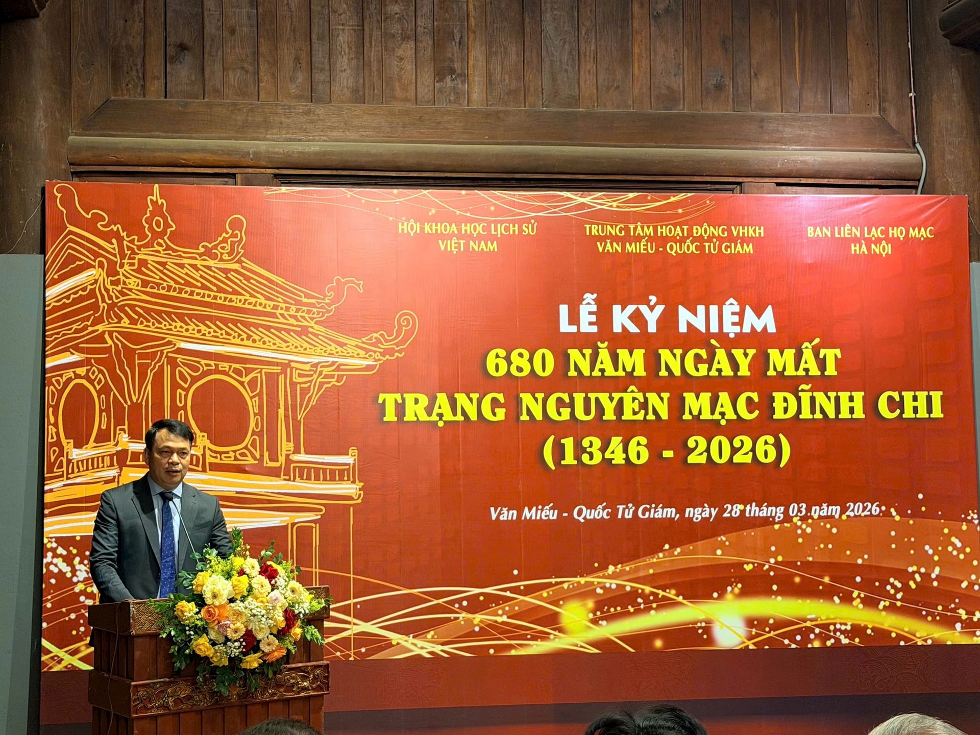 Hà Nội: Kỷ niệm 680 năm ngày mất Trạng nguyên Mạc Đĩnh Chi- Ảnh 2.