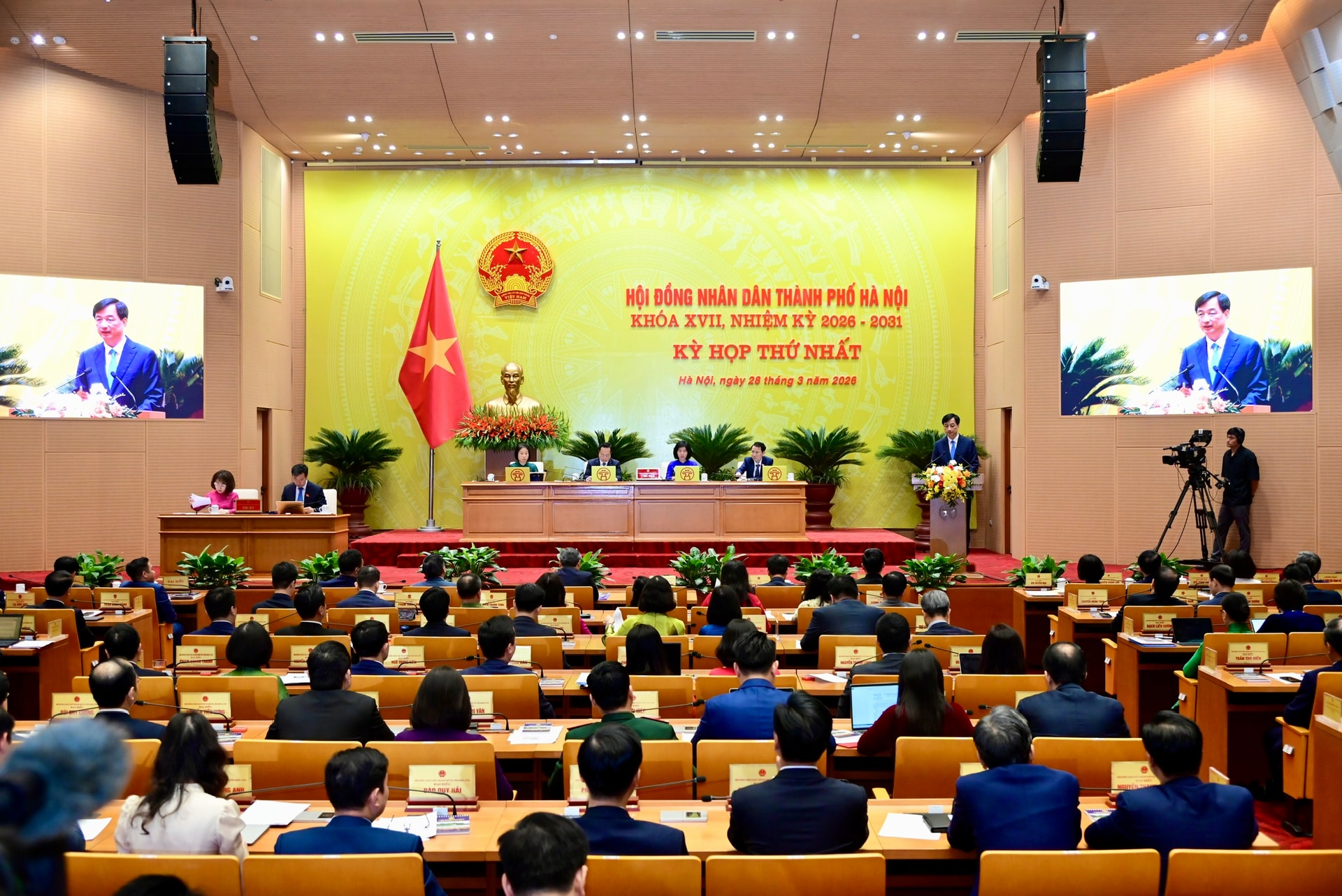 Khai mạc kỳ họp thứ nhất HĐND thành phố Hà Nội khóa XVII, nhiệm kỳ 2026-2031- Ảnh 7.