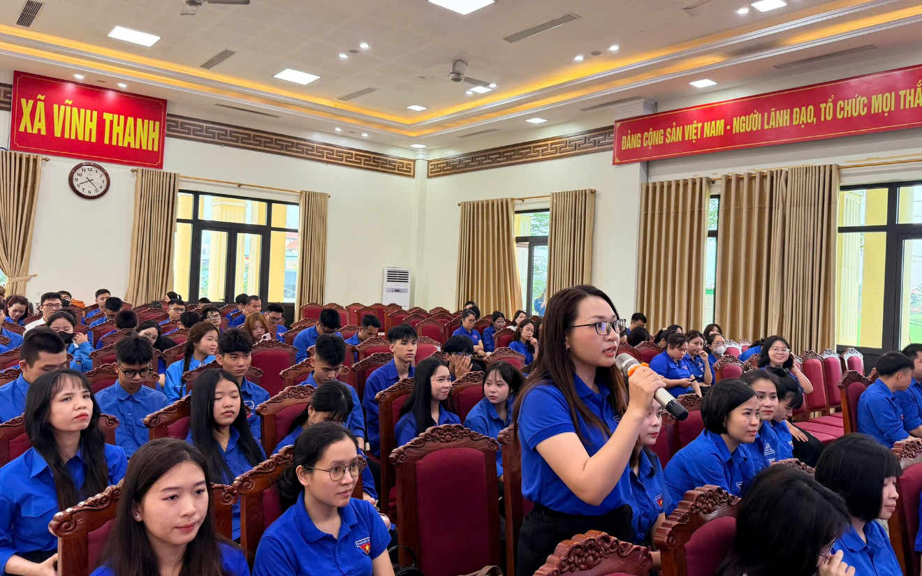 Phát huy vai trò của thanh niên xã Vĩnh Thanh trong xây dựng 