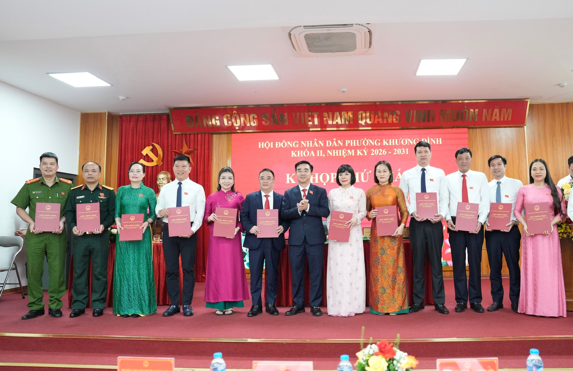 Kiện toàn tổ chức bộ máy HĐND phường Khương Đình nhiệm kỳ 2026-2031- Ảnh 3.