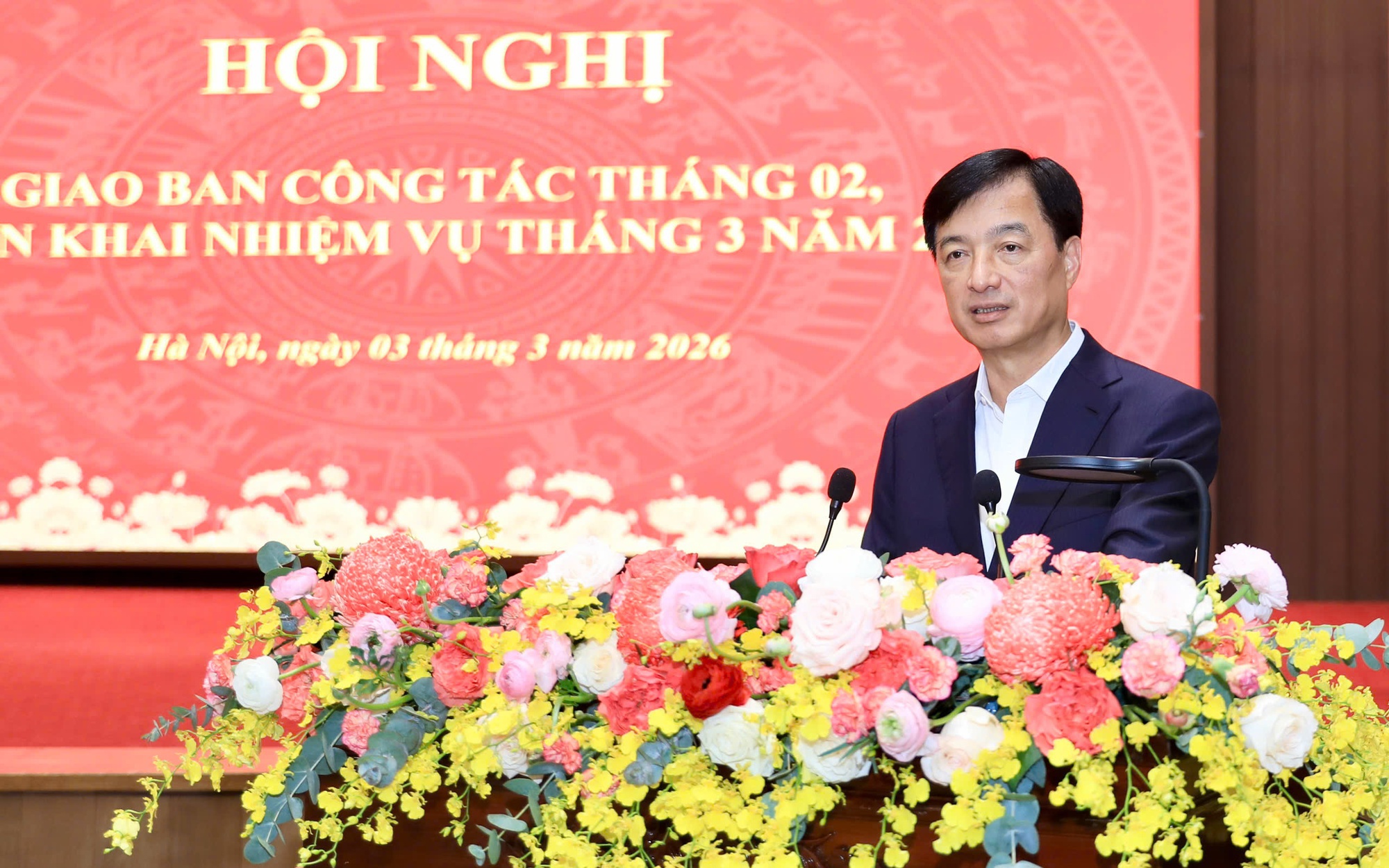 Bí thư Thành ủy Nguyễn Duy Ngọc phát biểu kết luận Hội nghị