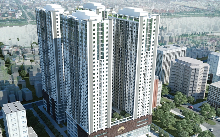 Giao đất để thực hiện Dự án xây dựng Tòa nhà hỗn hợp Dịch vụ thương mại, văn phòng và nhà ở Vietdutch Thăng Long