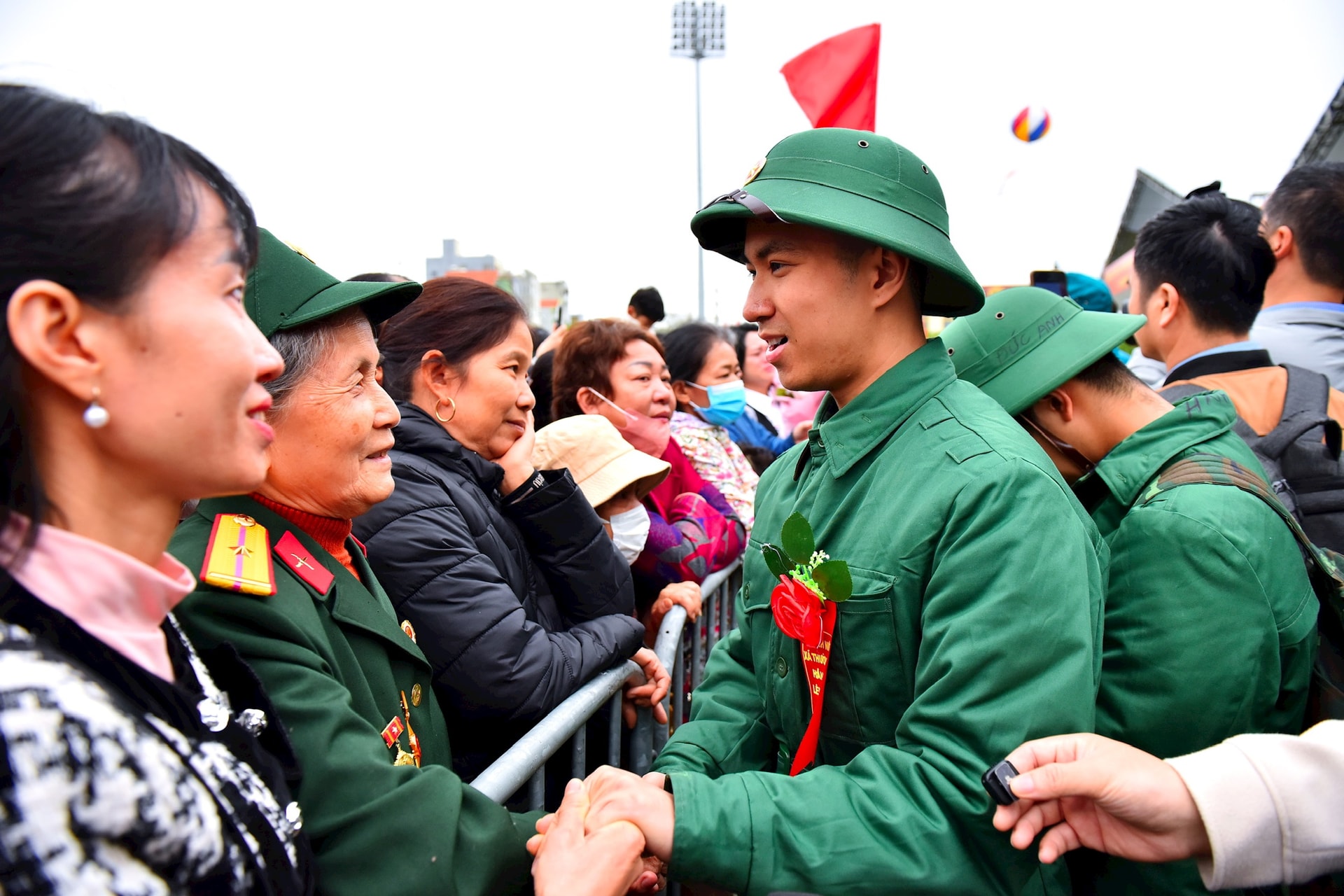 Hanoi launches enlistment day at Defense Area No. 5- Ảnh 12.