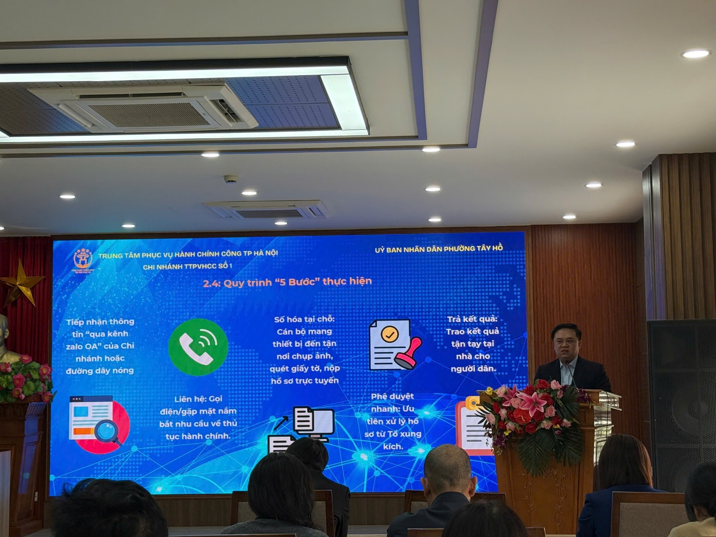 Chỉ một lần quét mã – Cả quy trình được hỗ trợ: Trung tâm Phục vụ hành chính công đổi mới cách phục vụ- Ảnh 3.