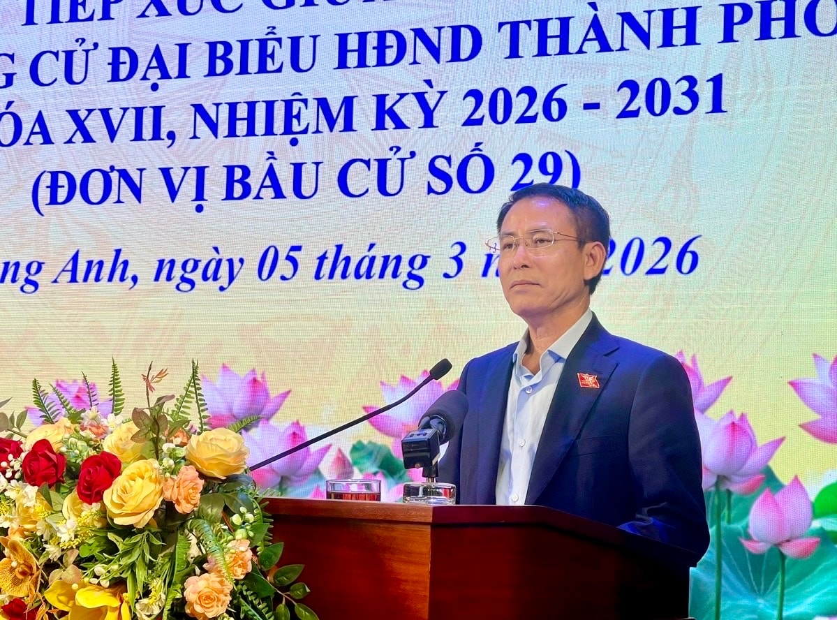 Phó Bí thư Thường trực Thành ủy Nguyễn Trọng Đông và các ứng viên tiếp xúc cử tri, vận động bầu cử- Ảnh 3.