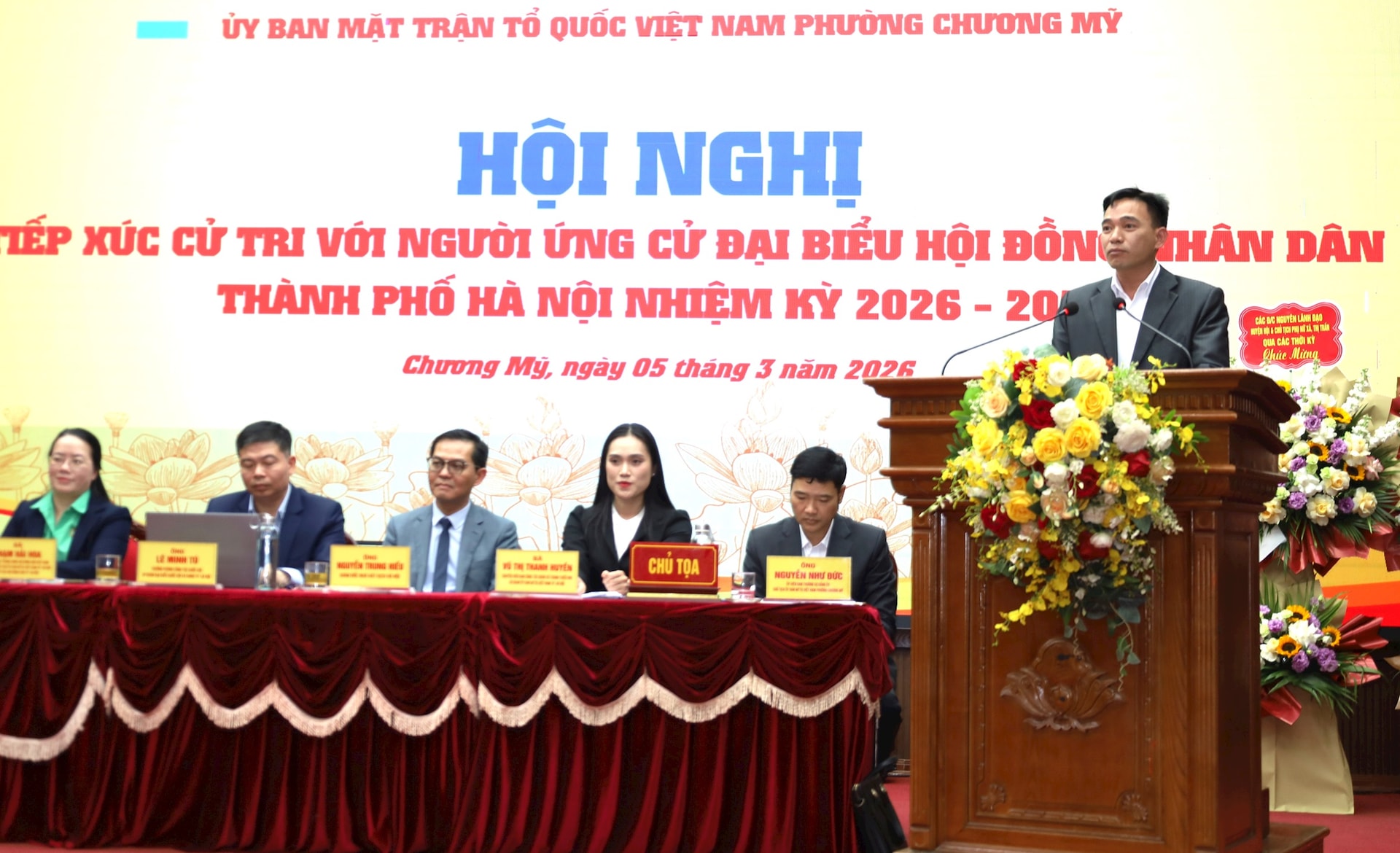 Ứng cử viên đại biểu HĐND Thành phố tiếp xúc cử tri - Đơn vị bầu cử số 16- Ảnh 9.