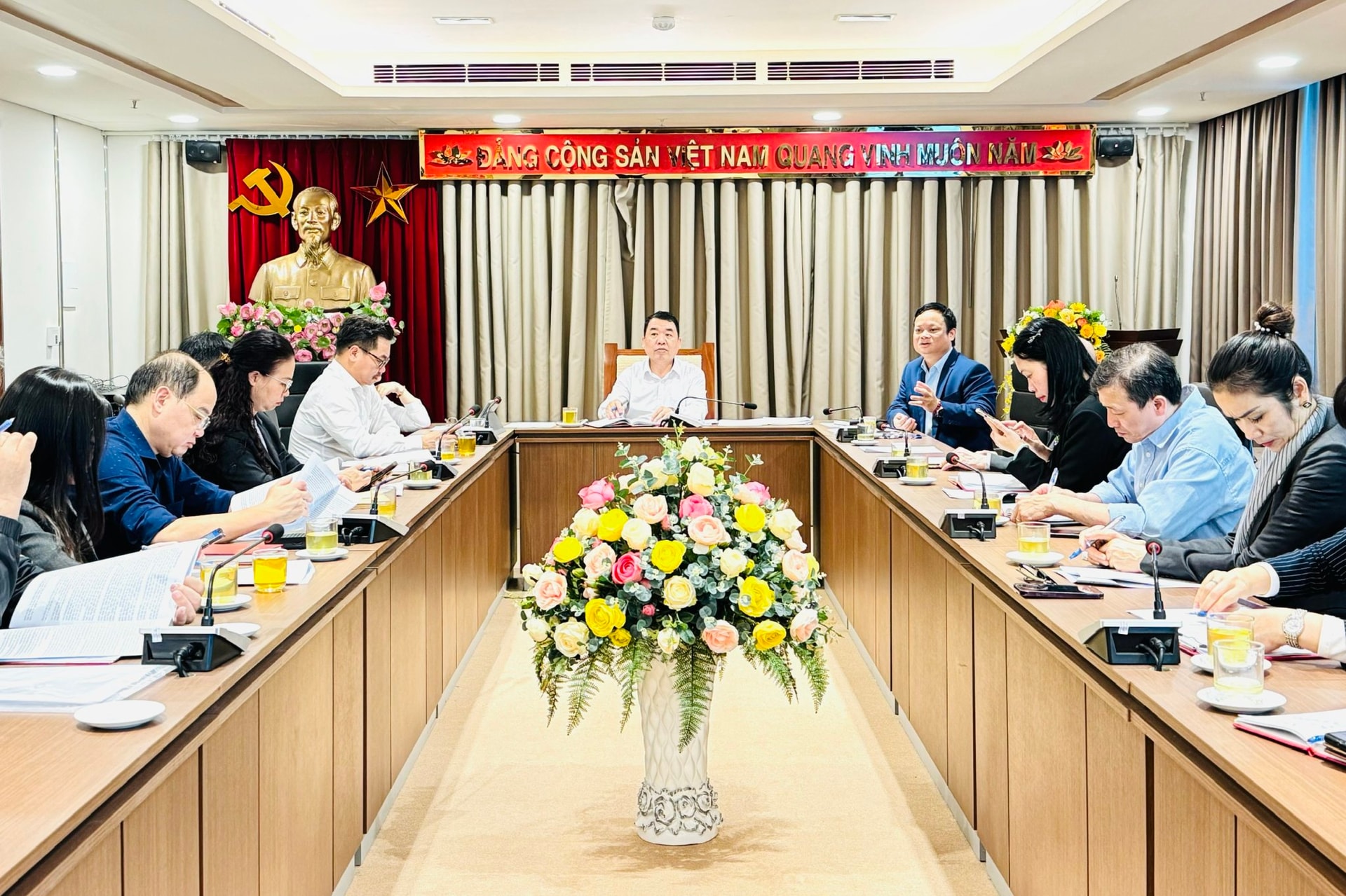 Tiếp tục đẩy mạnh tuyên truyền về công tác tổ chức bầu cử- Ảnh 1.