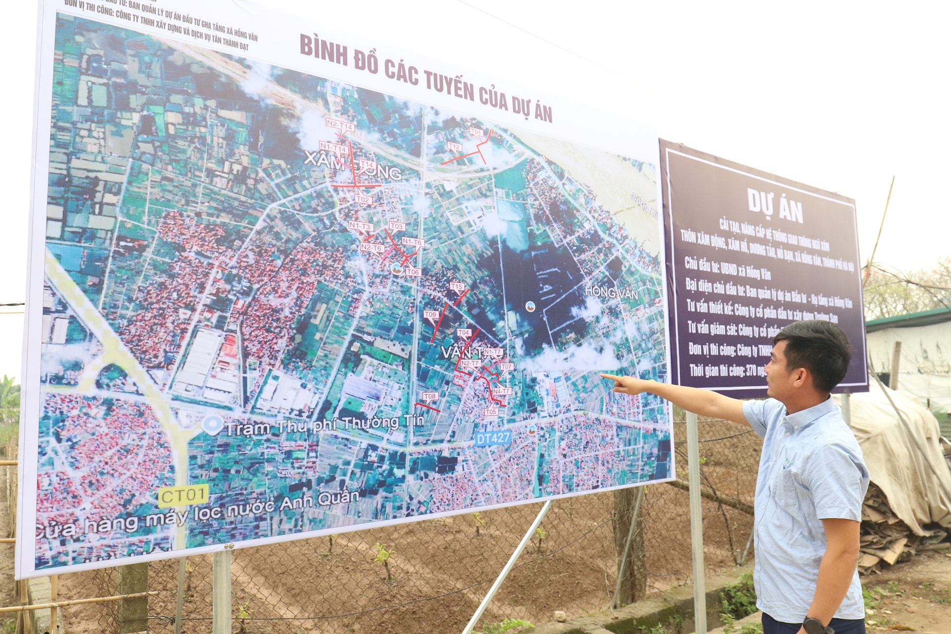 Xã Hồng Vân khởi công 3 công trình hạ tầng chào mừng ngày bầu cử- Ảnh 3.