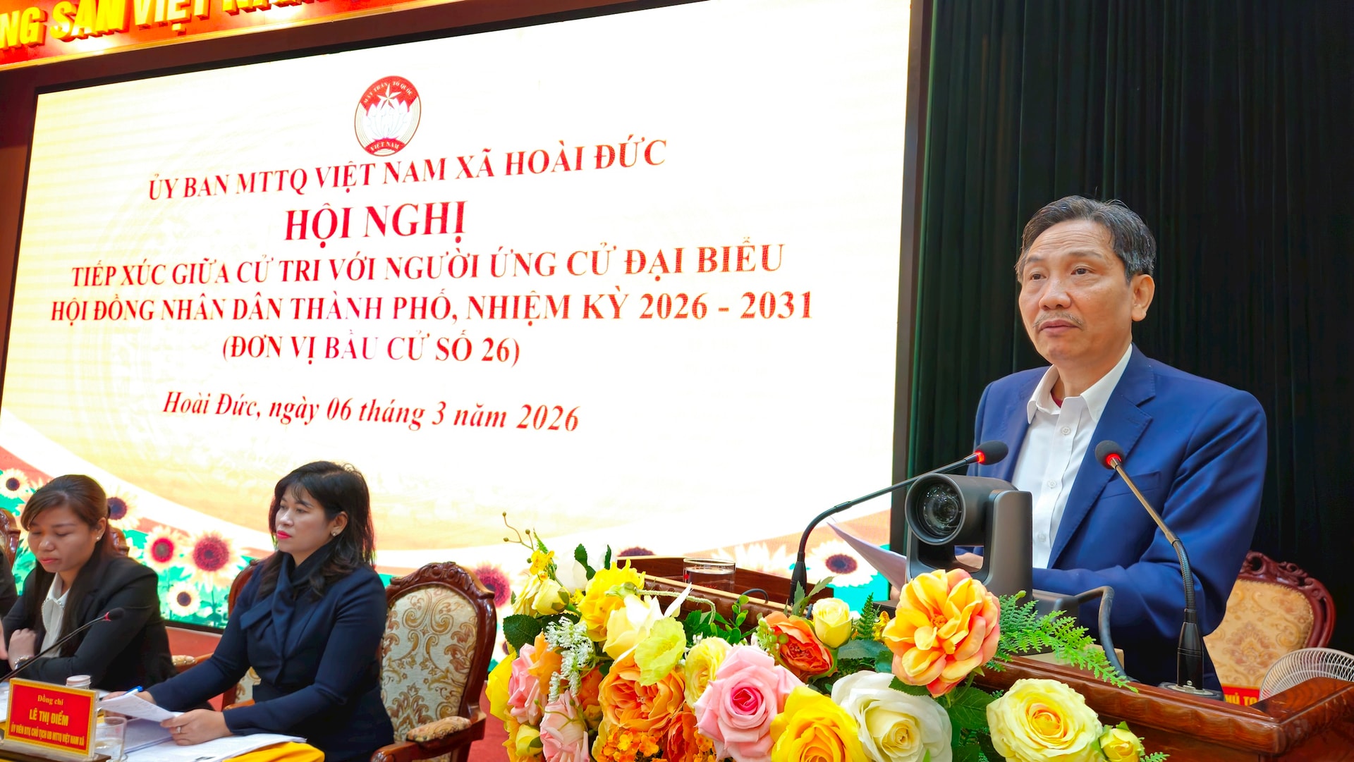 Ứng cử viên đại biểu HĐND Thành phố tiếp xúc cử tri các xã: Sơn Đồng, Dương Hòa, An Khánh- Ảnh 5.