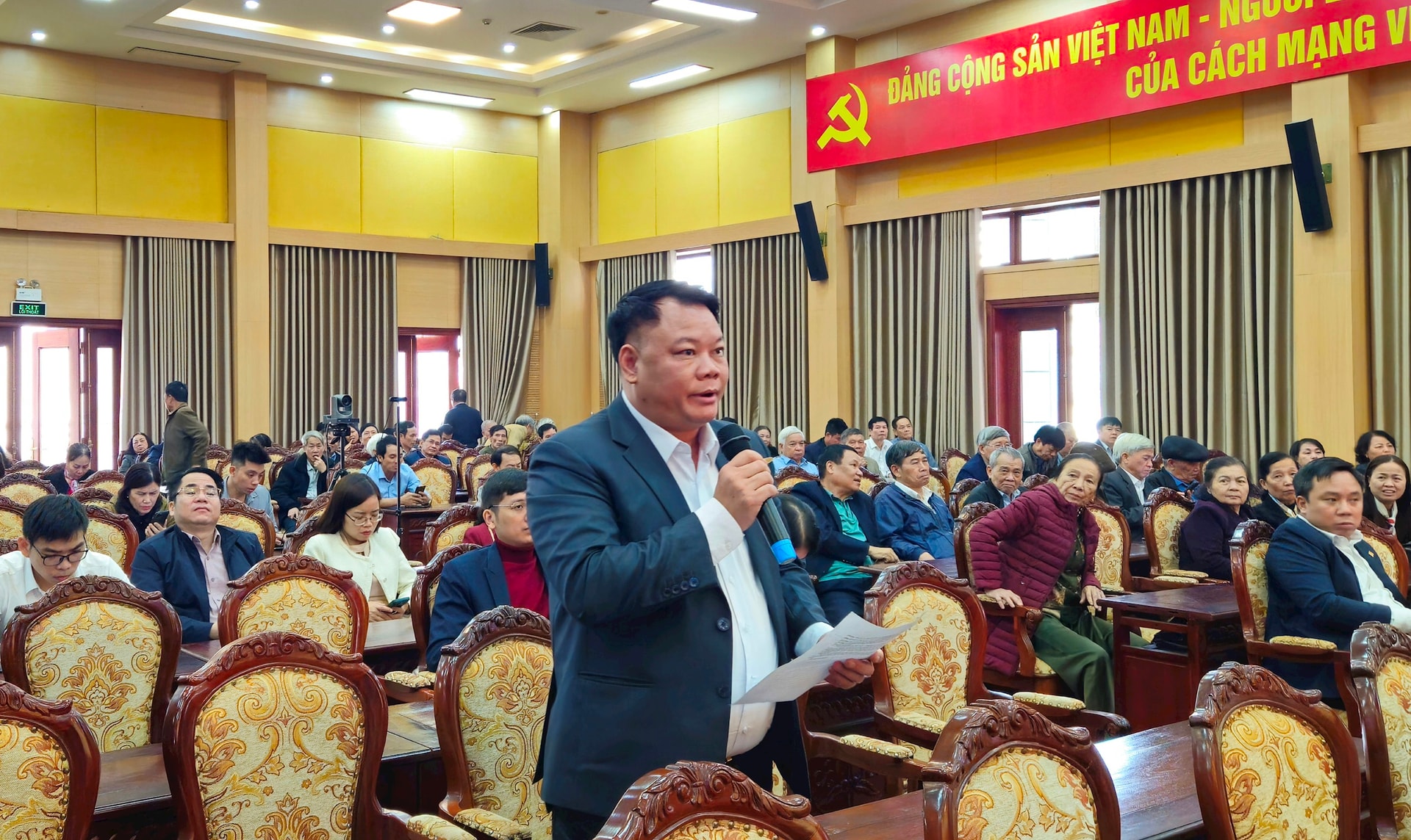 Ứng cử viên đại biểu HĐND Thành phố tiếp xúc cử tri các xã: Sơn Đồng, Dương Hòa, An Khánh- Ảnh 8.