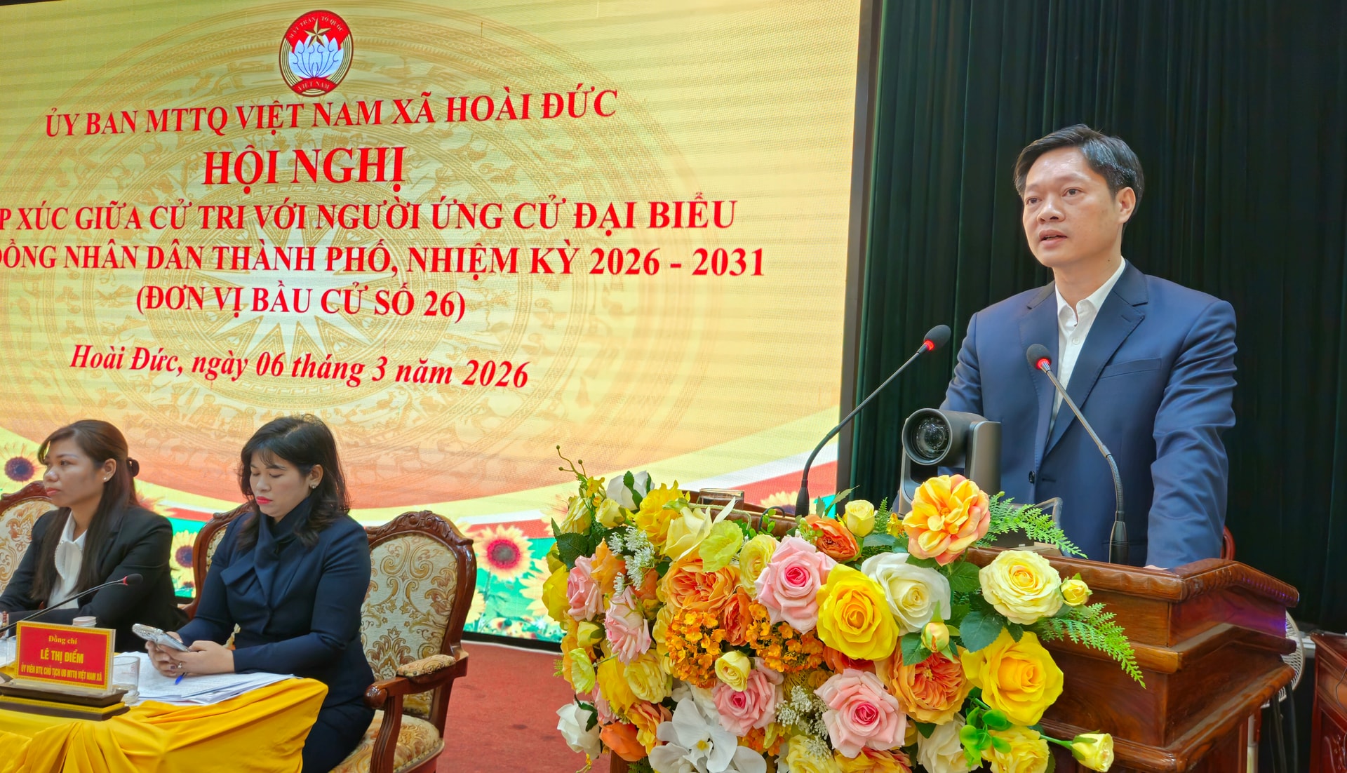 Ứng cử viên đại biểu HĐND Thành phố tiếp xúc cử tri các xã: Sơn Đồng, Dương Hòa, An Khánh- Ảnh 4.