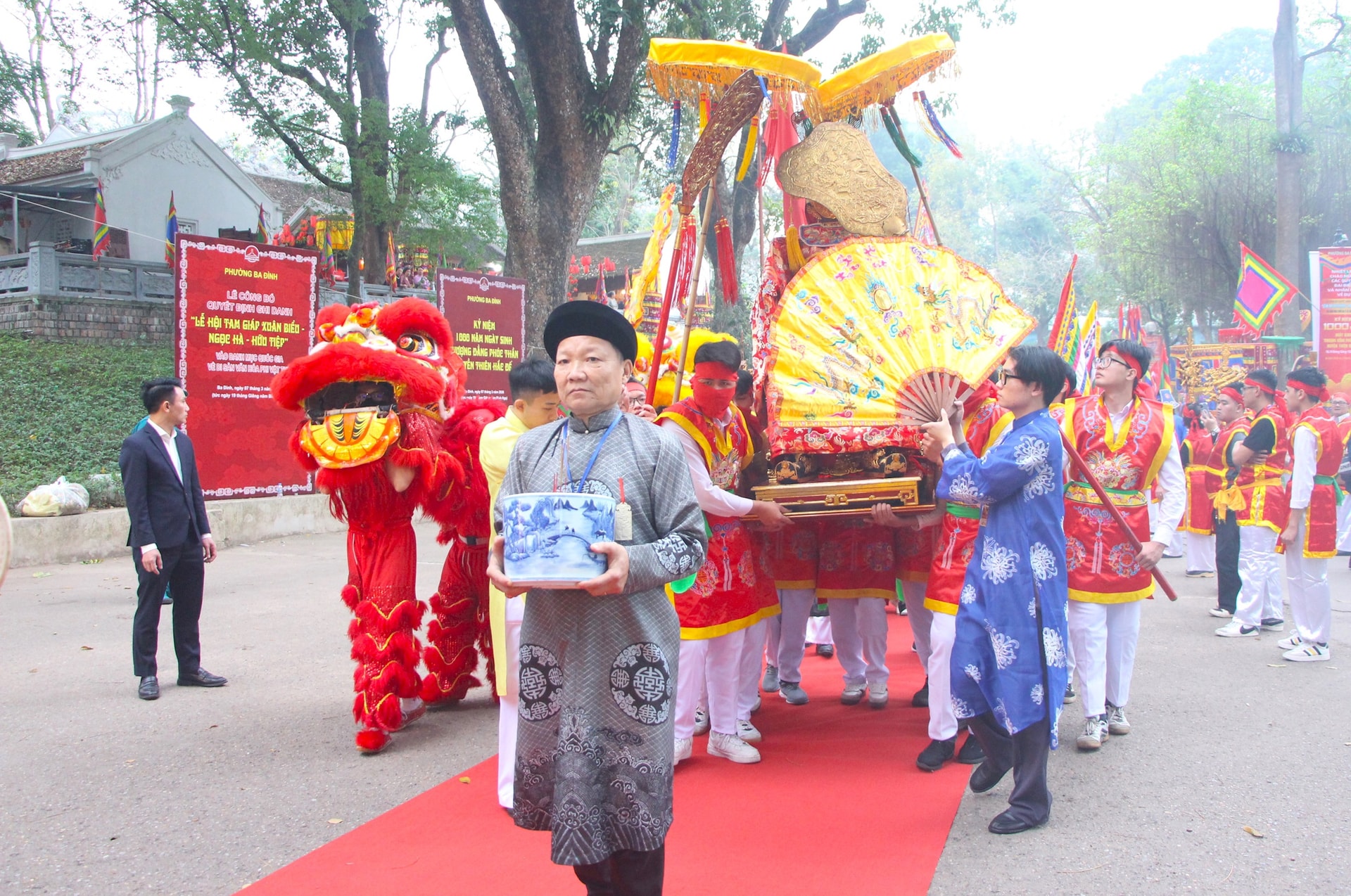 Hà Nội công bố quyết định ghi danh Lễ hội Tam giáp vào danh mục quốc gia Di sản văn hóa phi vật thể- Ảnh 8.