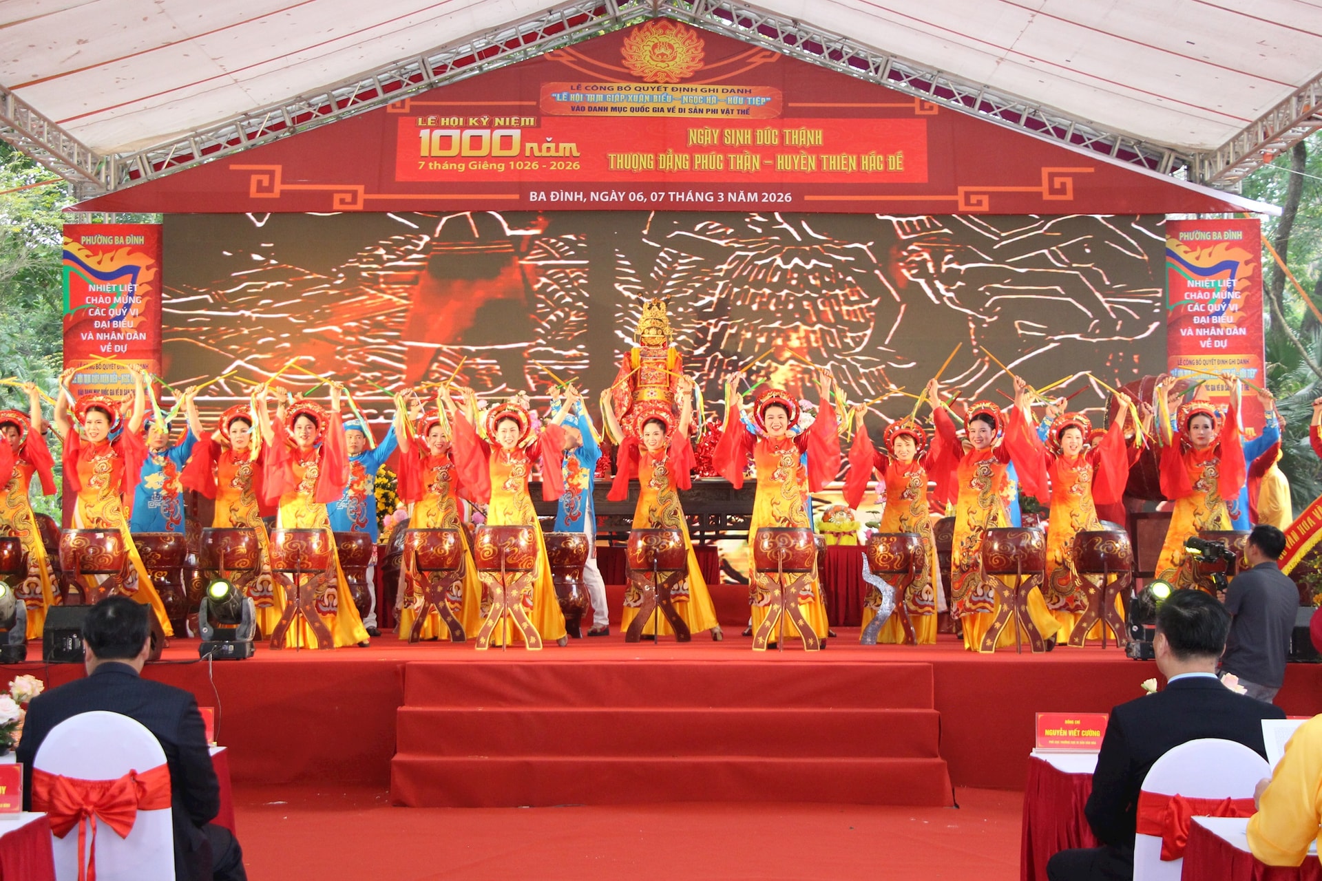 Hà Nội công bố quyết định ghi danh Lễ hội Tam giáp vào danh mục quốc gia Di sản văn hóa phi vật thể- Ảnh 9.