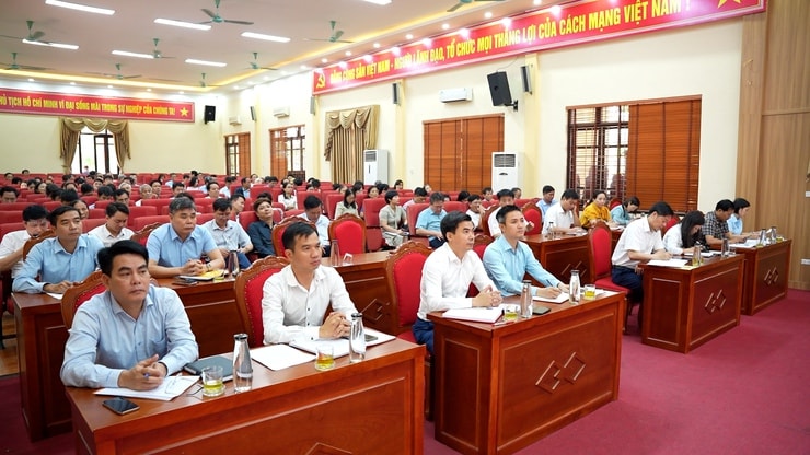 Xã Dương Hòa giao ban công tác quý I/2026- Ảnh 1.