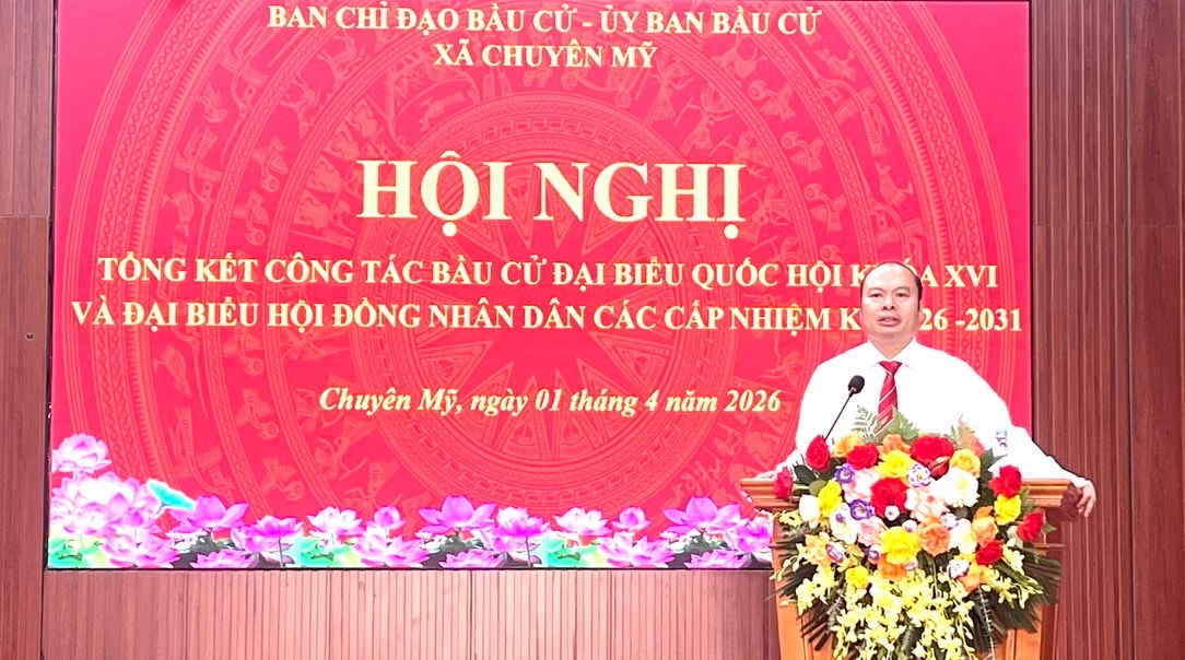 Xã Chuyên Mỹ: Biểu dương, khen thưởng nhiều tập thể, cá nhân trong công tác bầu cử- Ảnh 5.